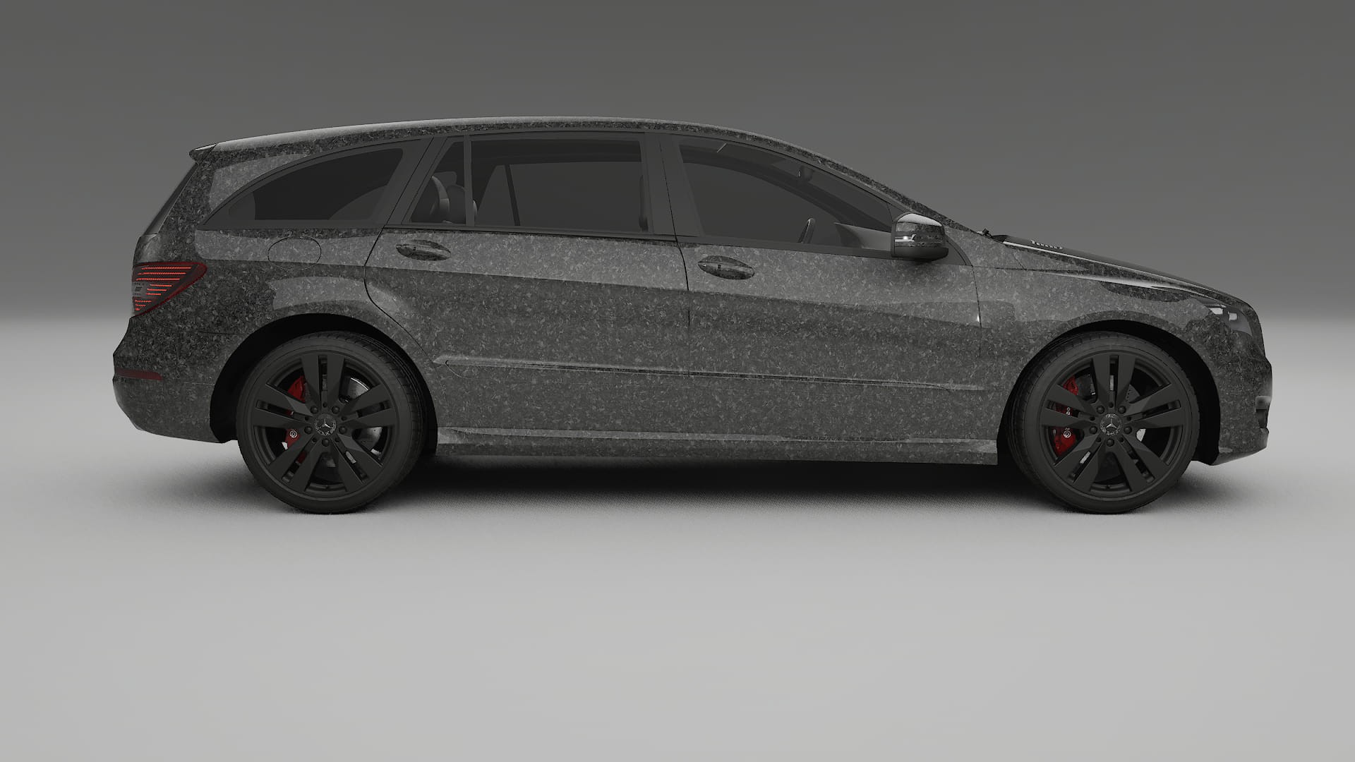 Mercedes R class W251 facelift LCI TPU Lakbeschermingsfolie | FORGED S Kleurveranderende PPF – Volledig Voorgesneden Kit