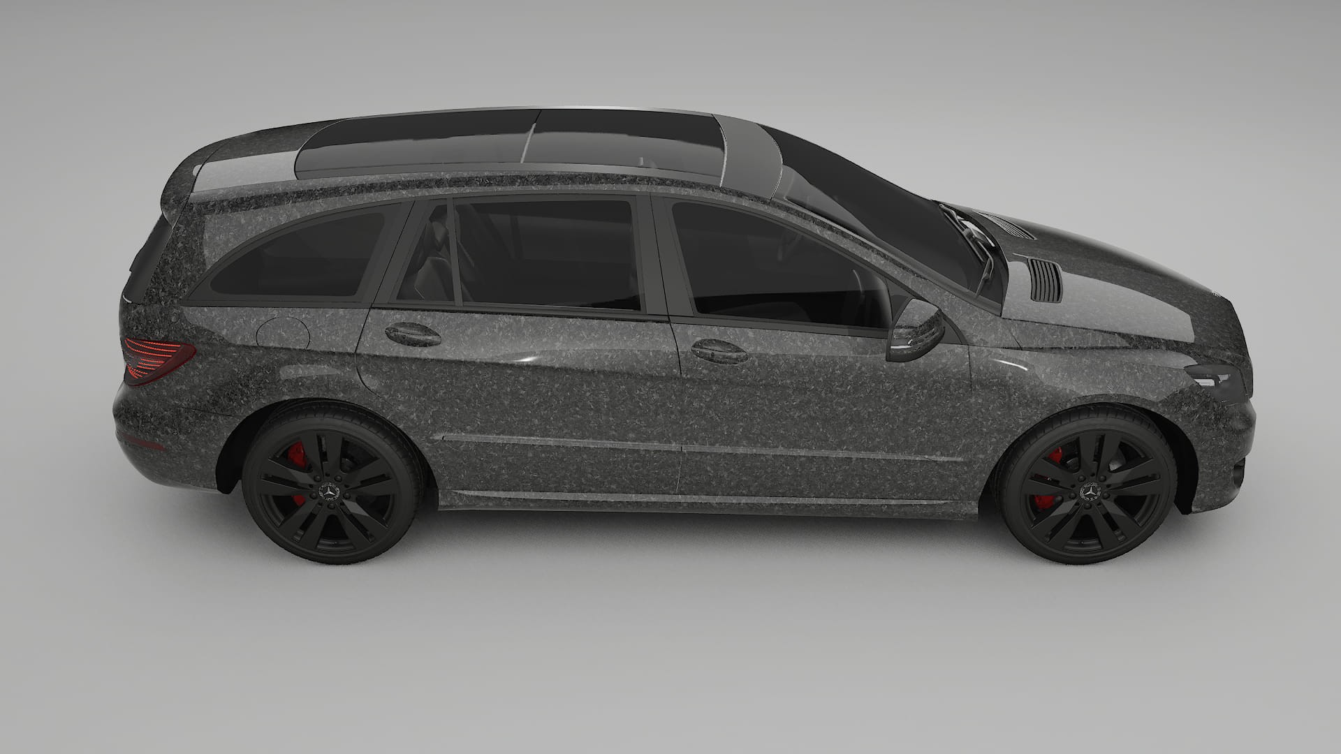Mercedes R class W251 facelift LCI TPU Lakbeschermingsfolie | FORGED S Kleurveranderende PPF – Volledig Voorgesneden Kit