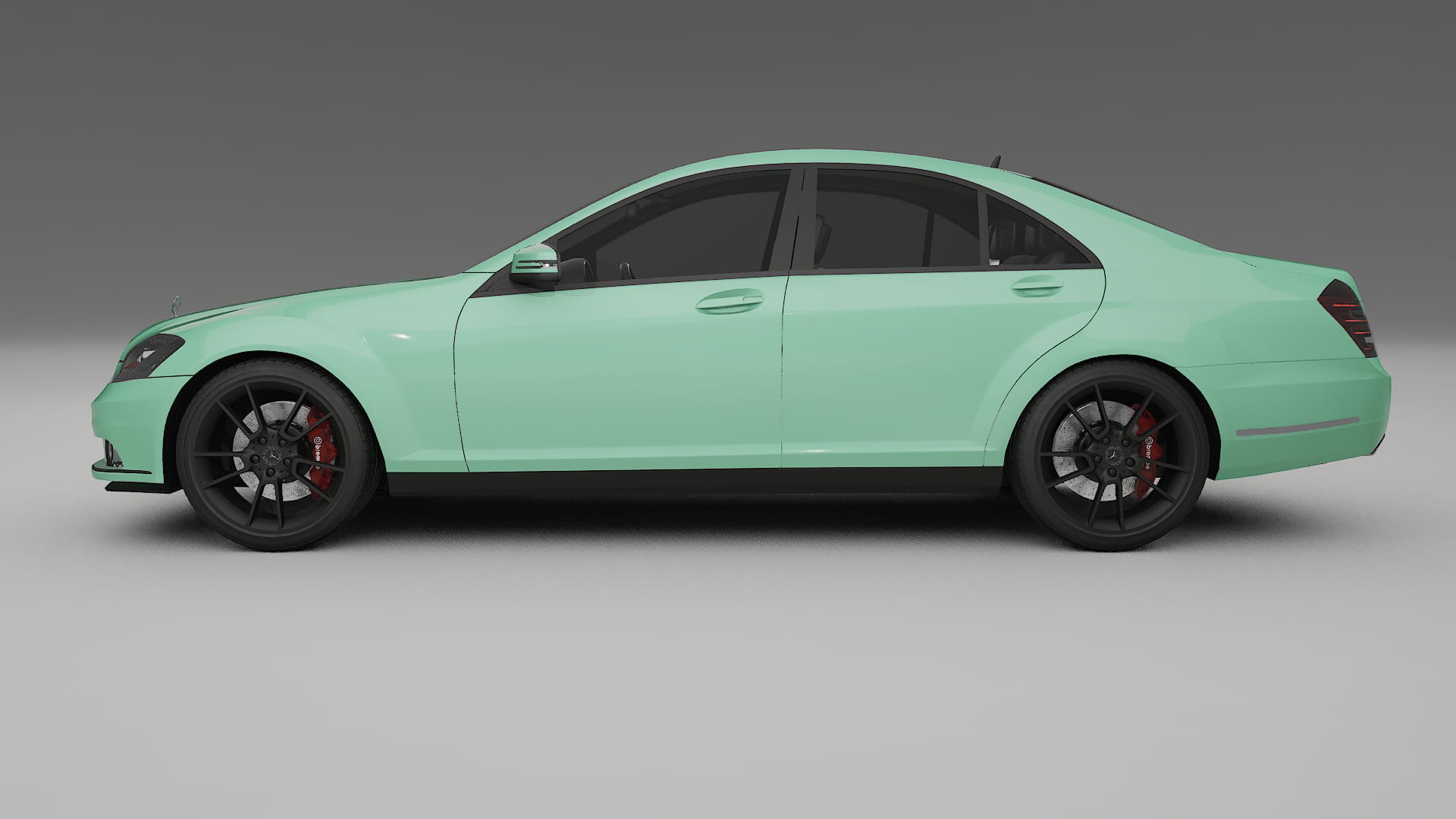 Mercedes S class W221 facelift LCI TPU Lakbeschermingsfolie | DUSTY Kleurveranderende PPF – Volledig Voorgesneden Kit