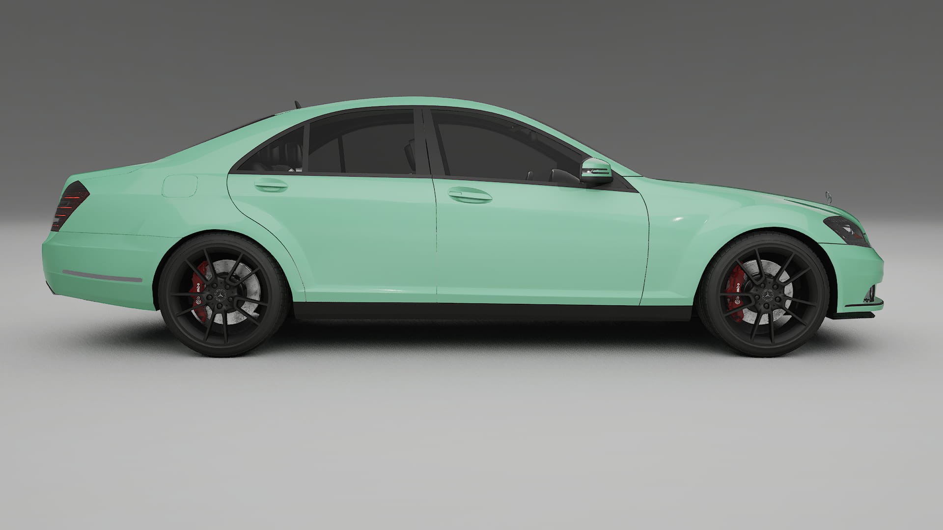 Mercedes S class W221 facelift LCI TPU Lakbeschermingsfolie | DUSTY Kleurveranderende PPF – Volledig Voorgesneden Kit