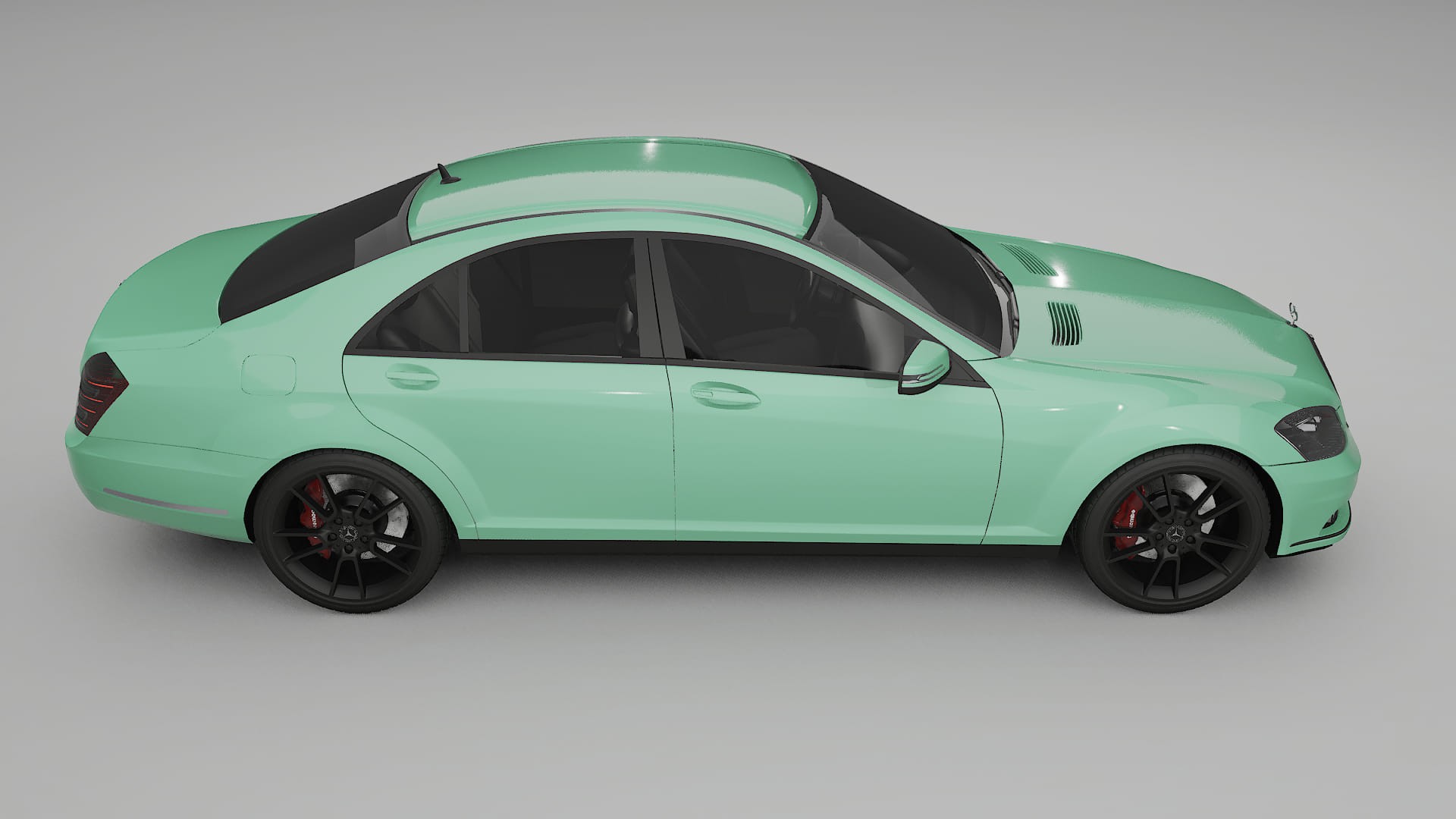 Mercedes S class W221 facelift LCI TPU Lakbeschermingsfolie | DUSTY Kleurveranderende PPF – Volledig Voorgesneden Kit