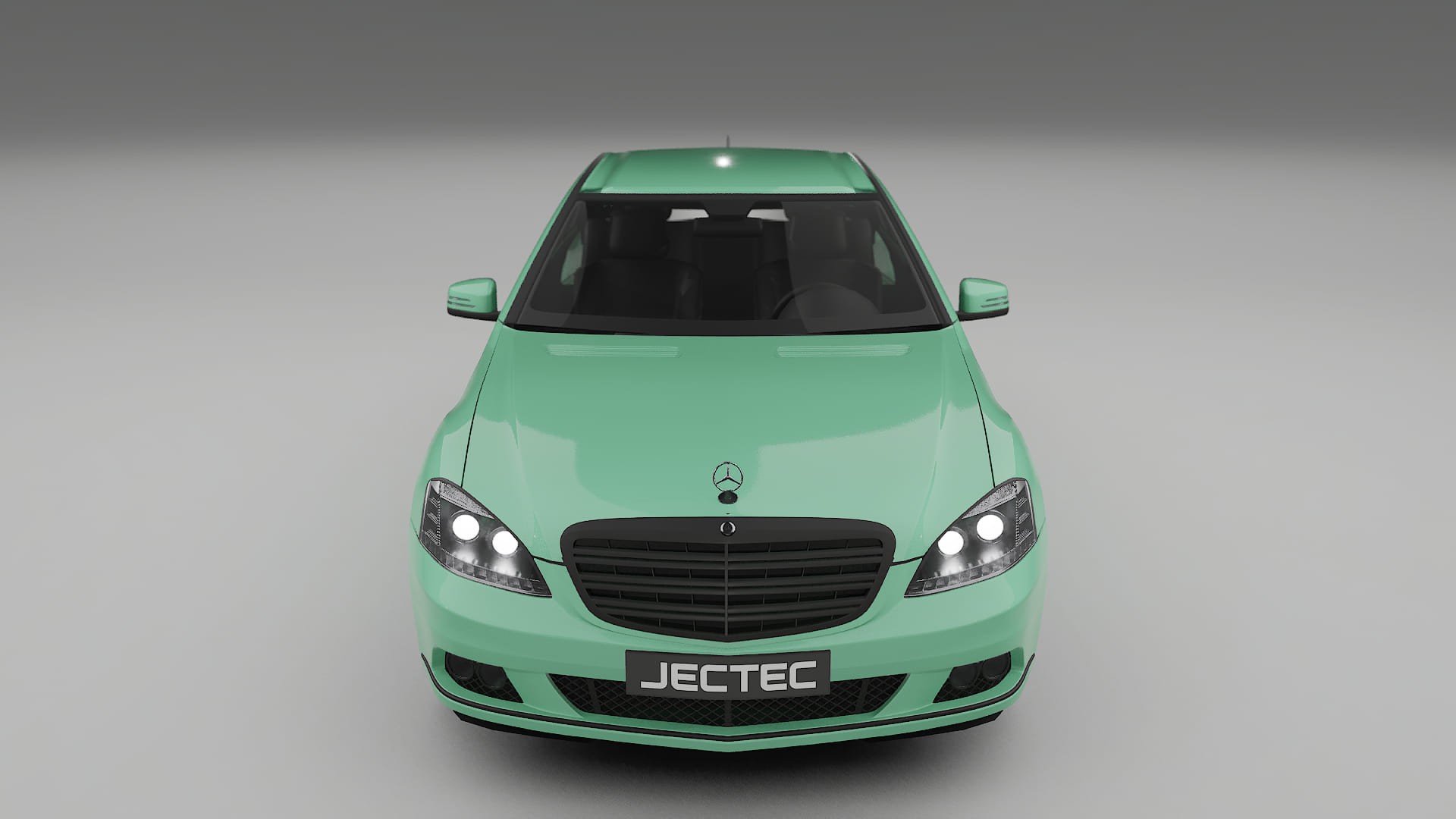 Mercedes S class W221 facelift LCI TPU Lakbeschermingsfolie | DUSTY Kleurveranderende PPF – Volledig Voorgesneden Kit