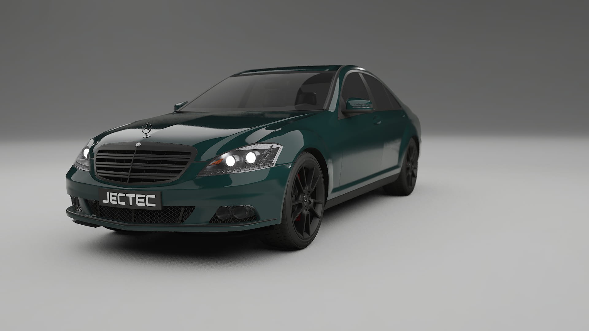 Mercedes S class W221 facelift LCI TPU Lakbeschermingsfolie | INFERNO Kleurveranderende PPF – Volledig Voorgesneden Kit