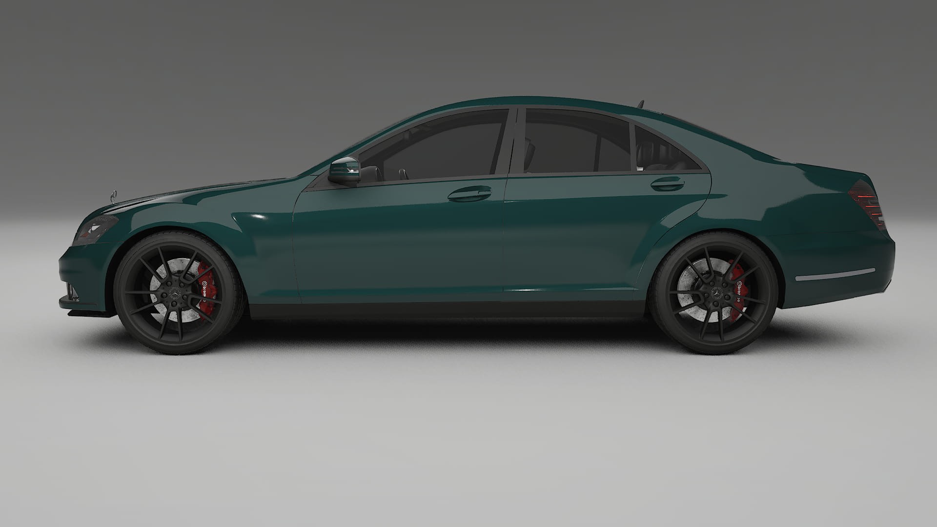 Mercedes S class W221 facelift LCI TPU Lakbeschermingsfolie | INFERNO Kleurveranderende PPF – Volledig Voorgesneden Kit