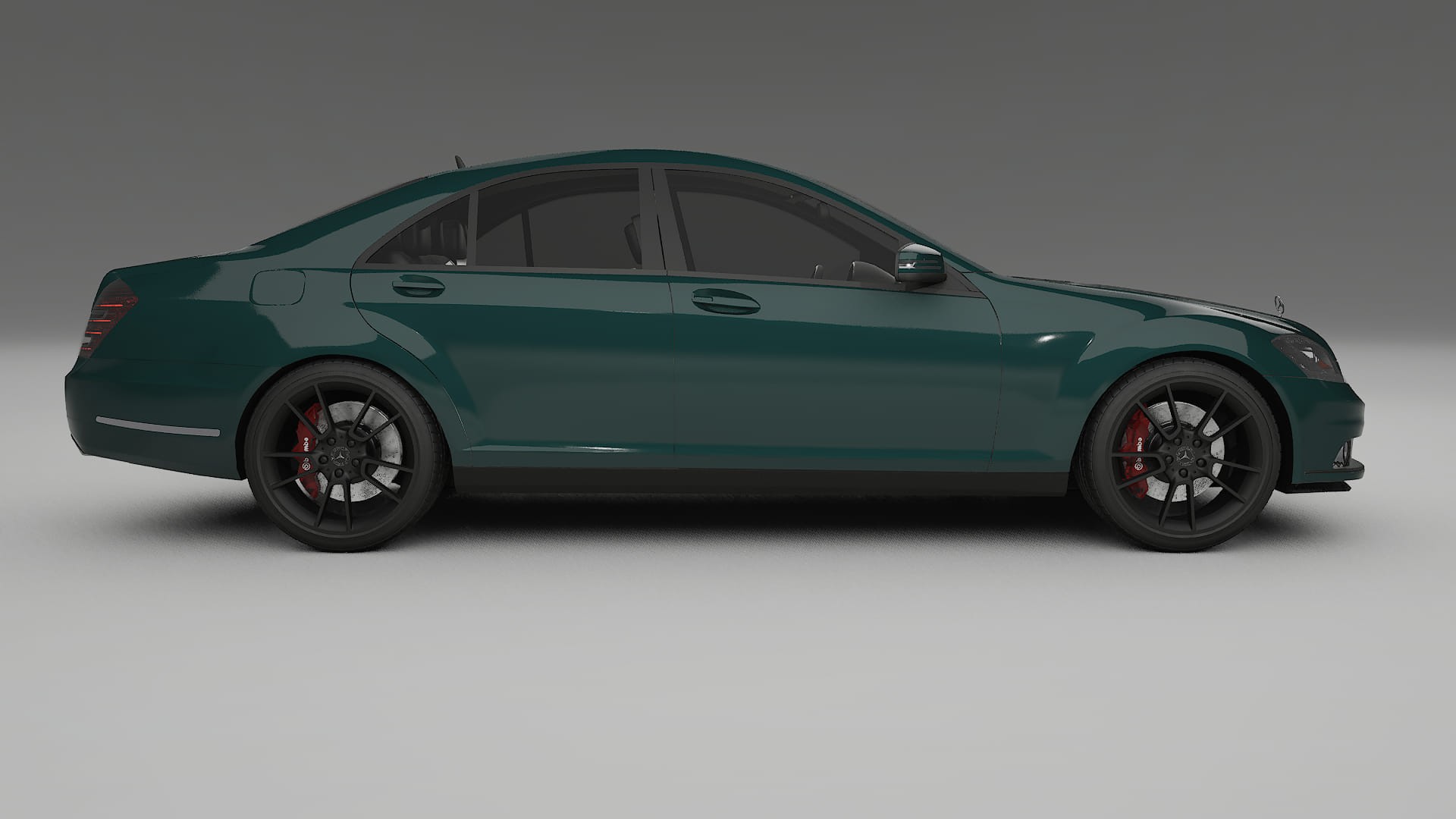 Mercedes S class W221 facelift LCI TPU Lakbeschermingsfolie | INFERNO Kleurveranderende PPF – Volledig Voorgesneden Kit