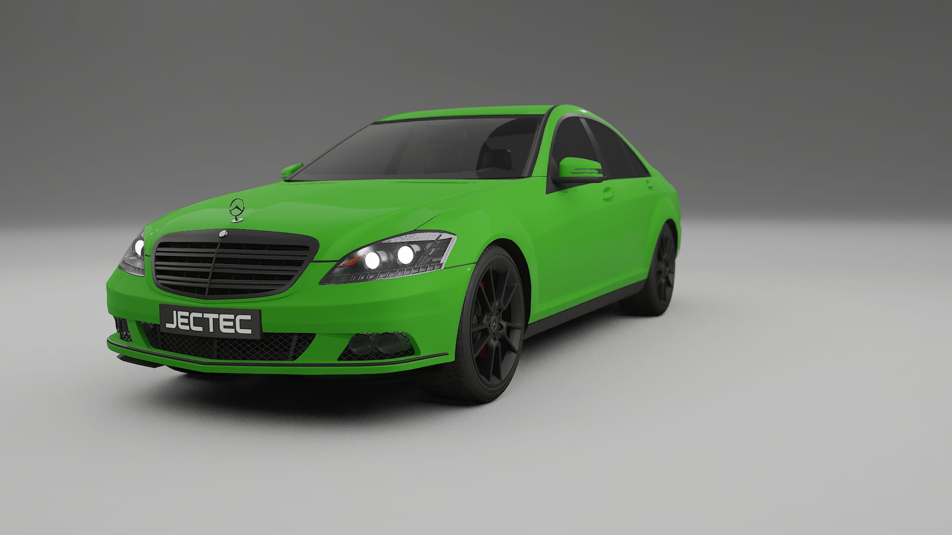 Mercedes S class W221 facelift LCI TPU Lakbeschermingsfolie | VENOM Kleurveranderende PPF – Volledig Voorgesneden Kit