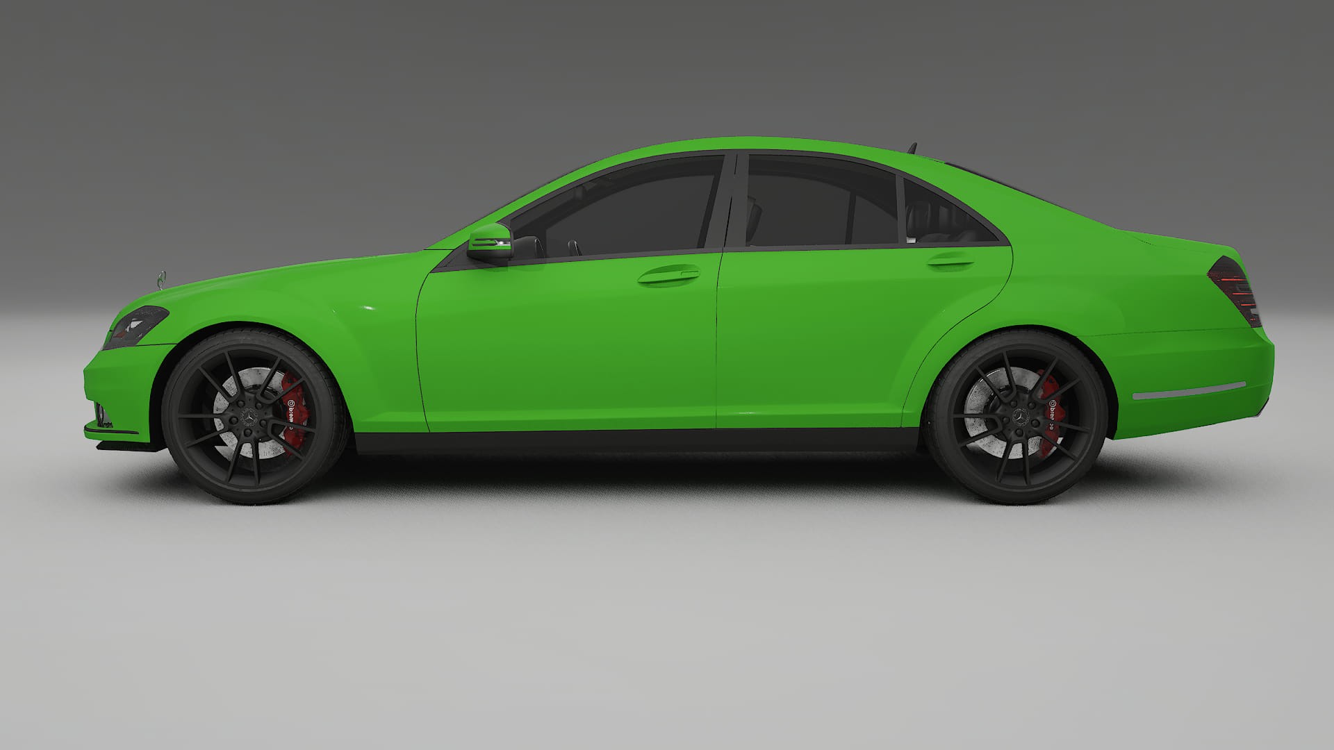 Mercedes S class W221 facelift LCI TPU Lakbeschermingsfolie | VENOM Kleurveranderende PPF – Volledig Voorgesneden Kit