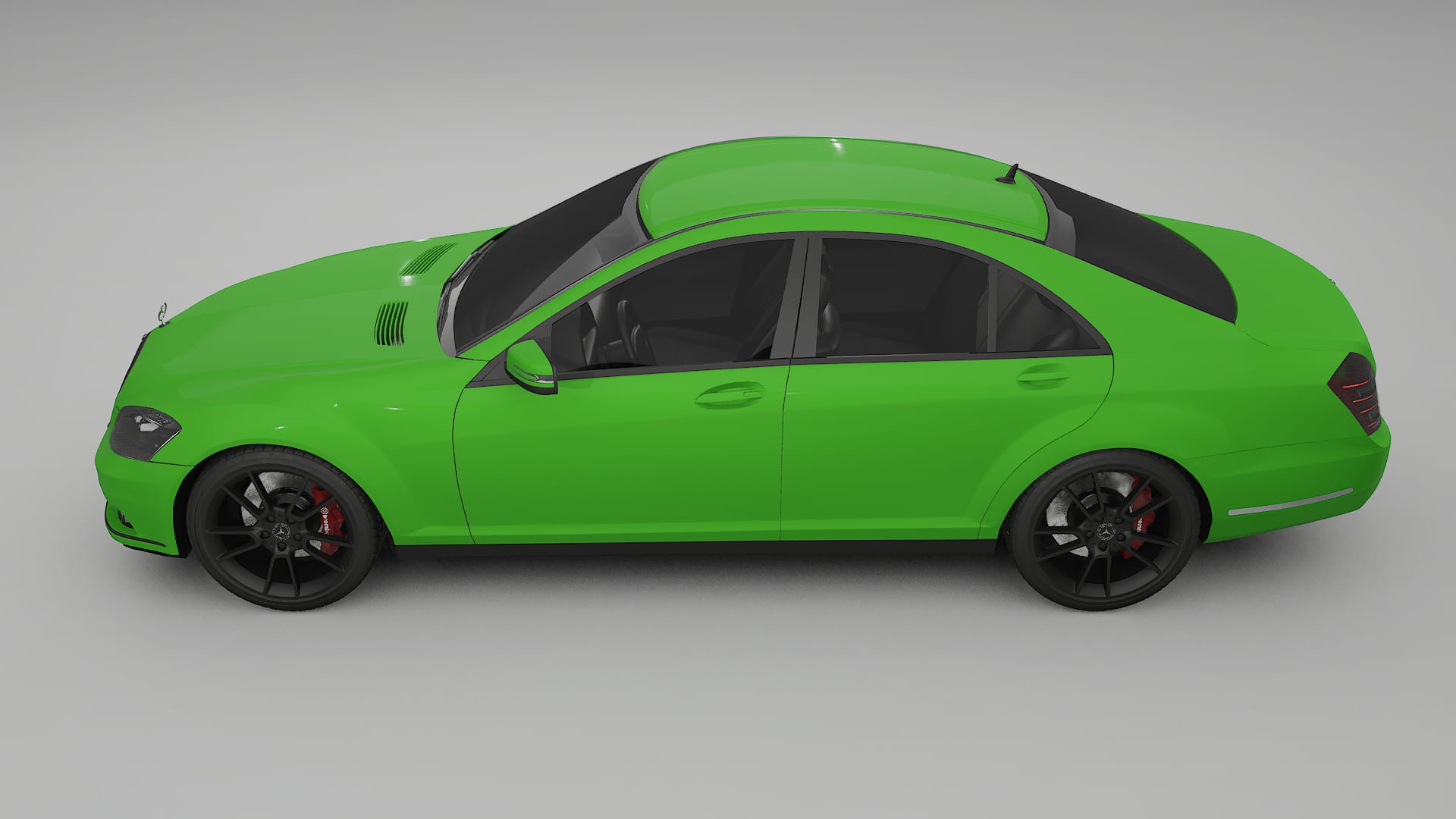 Mercedes S class W221 facelift LCI TPU Lakbeschermingsfolie | VENOM Kleurveranderende PPF – Volledig Voorgesneden Kit