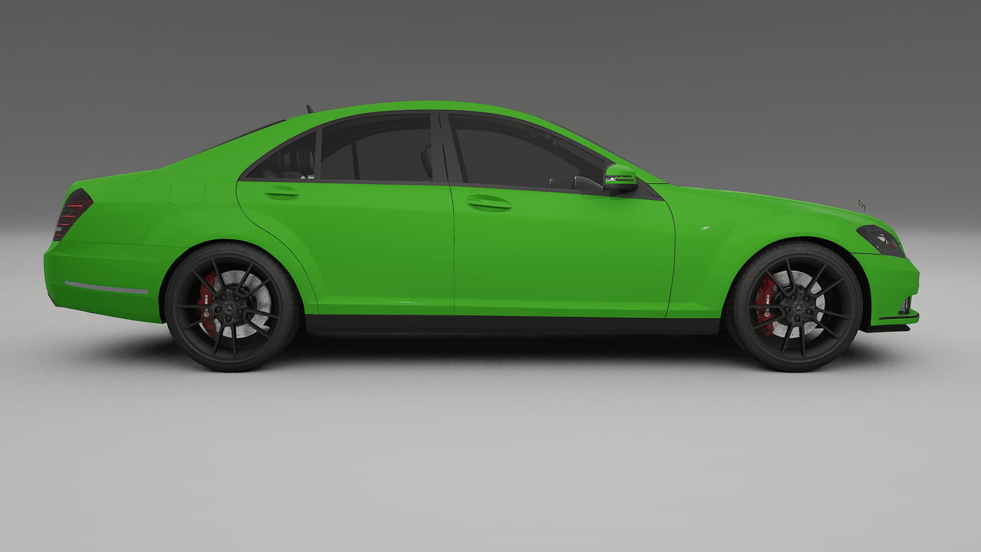 Mercedes S class W221 facelift LCI TPU Lakbeschermingsfolie | VENOM Kleurveranderende PPF – Volledig Voorgesneden Kit