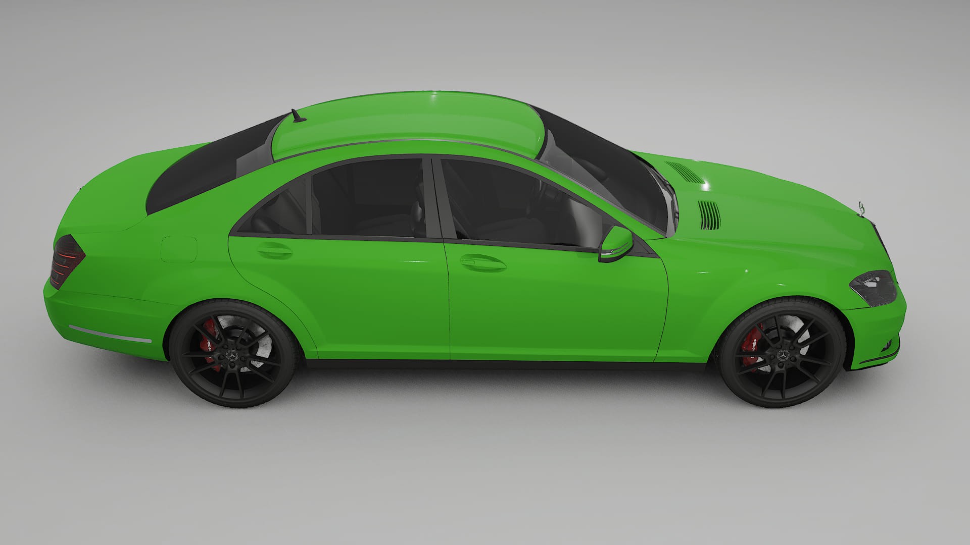 Mercedes S class W221 facelift LCI TPU Lakbeschermingsfolie | VENOM Kleurveranderende PPF – Volledig Voorgesneden Kit