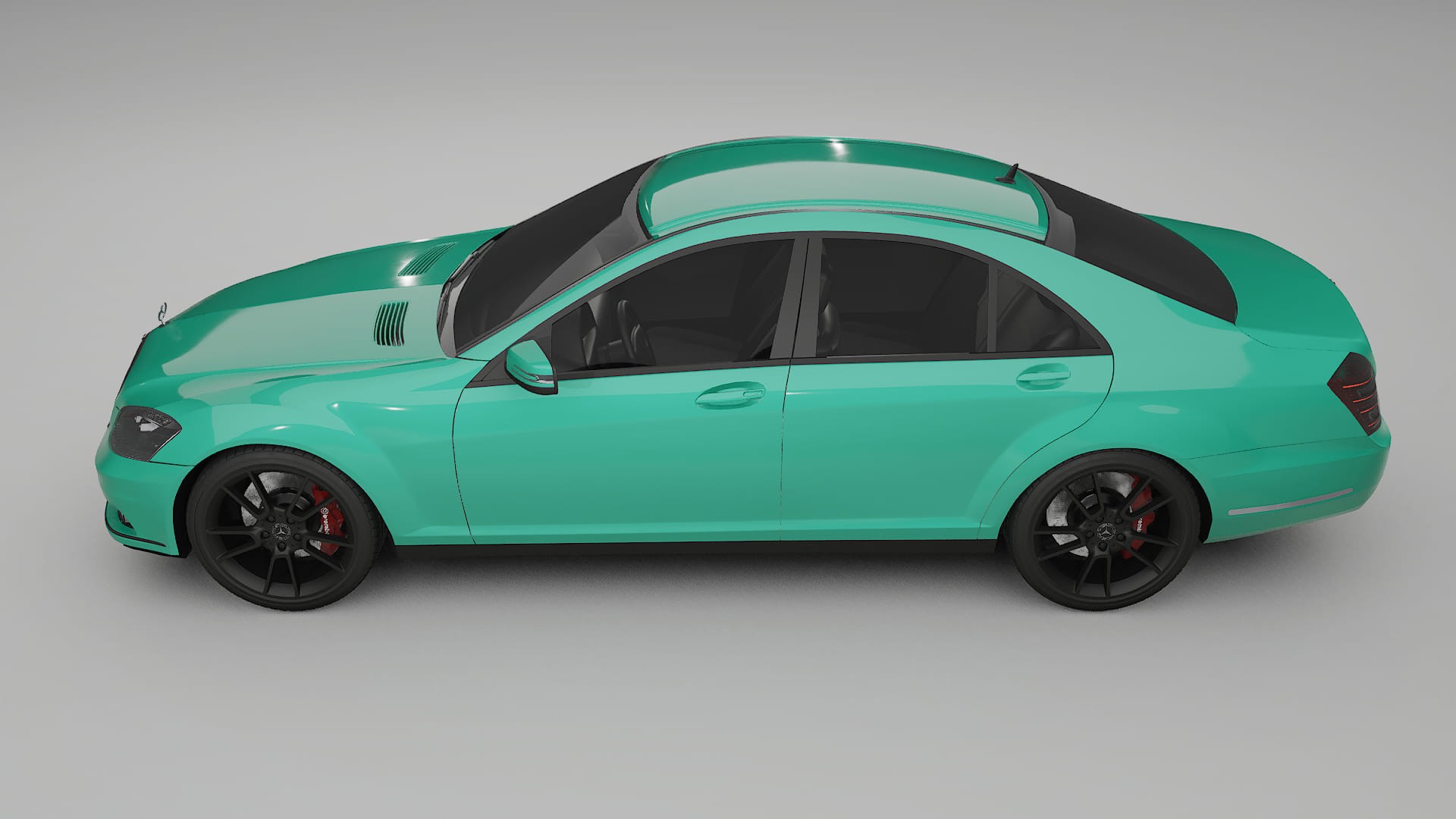 Mercedes S class W221 facelift LCI TPU Lakbeschermingsfolie | JEWEL Kleurveranderende PPF – Volledig Voorgesneden Kit