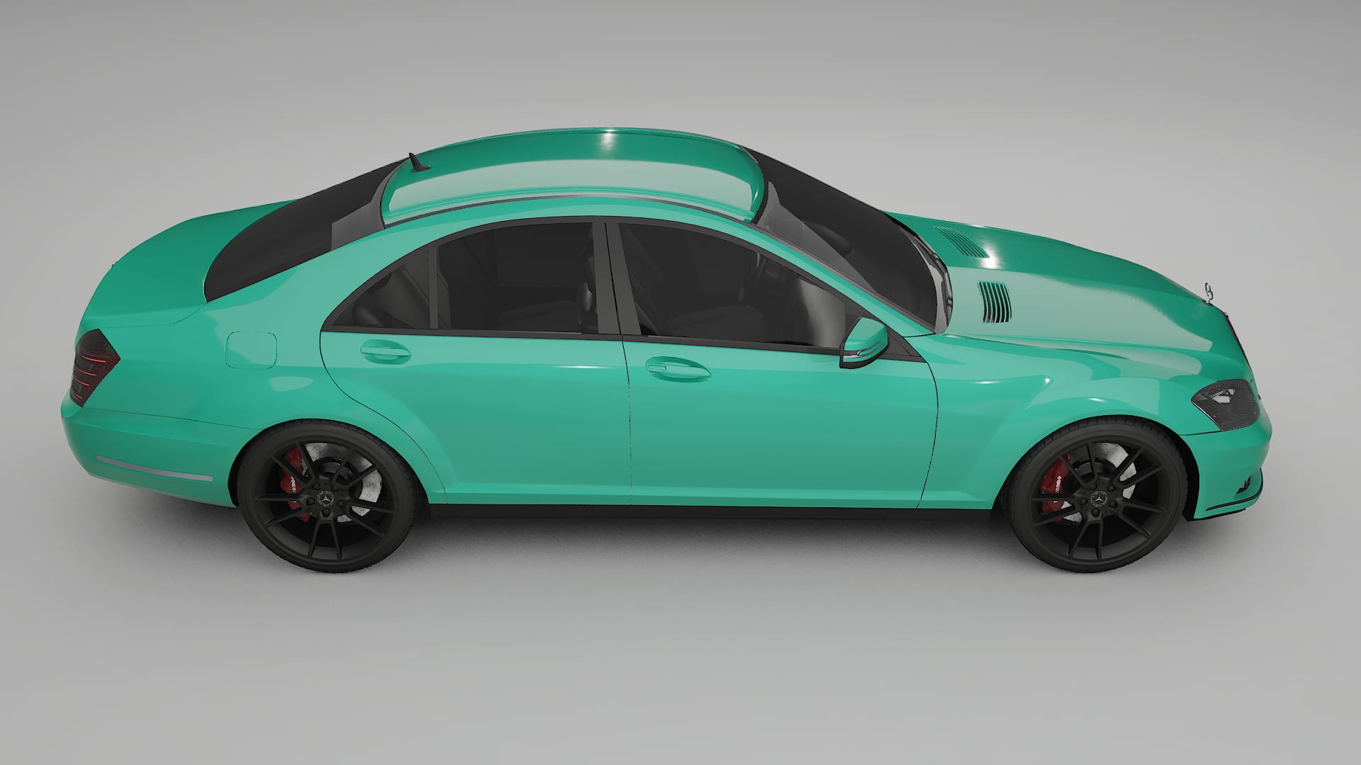 Mercedes S class W221 facelift LCI TPU Lakbeschermingsfolie | JEWEL Kleurveranderende PPF – Volledig Voorgesneden Kit