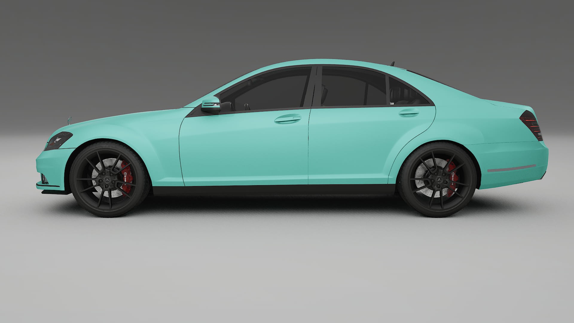 Mercedes S class W221 facelift LCI TPU Lakbeschermingsfolie | FROST Kleurveranderende PPF – Volledig Voorgesneden Kit