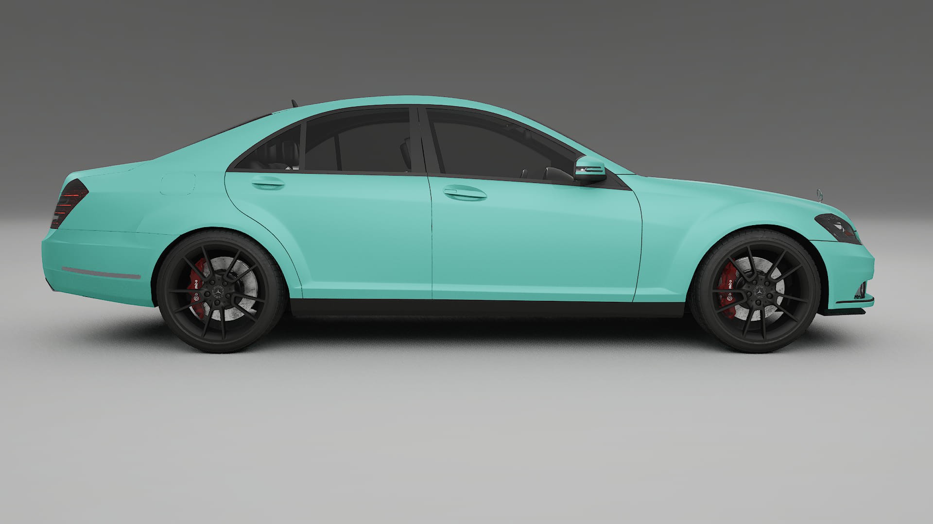 Mercedes S class W221 facelift LCI TPU Lakbeschermingsfolie | FROST Kleurveranderende PPF – Volledig Voorgesneden Kit