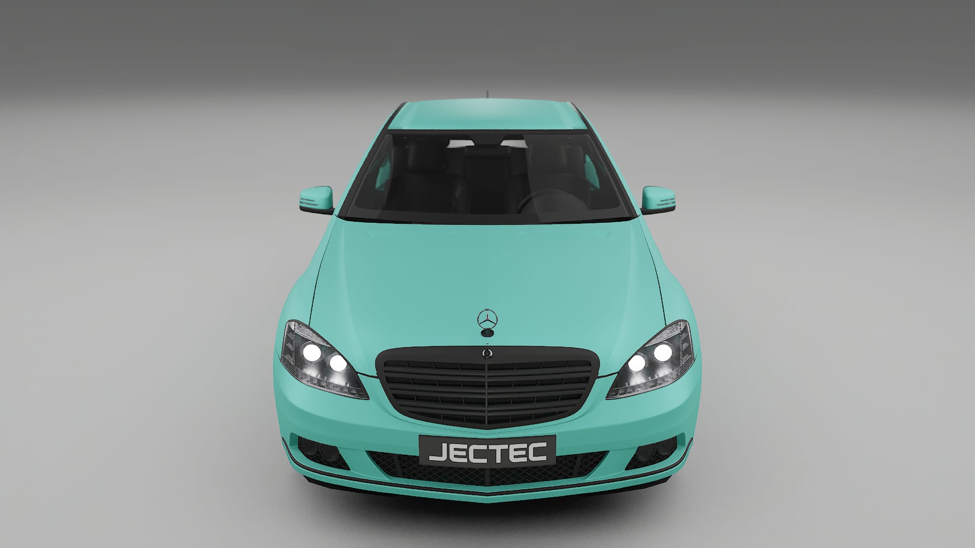 Mercedes S class W221 facelift LCI TPU Lakbeschermingsfolie | FROST Kleurveranderende PPF – Volledig Voorgesneden Kit