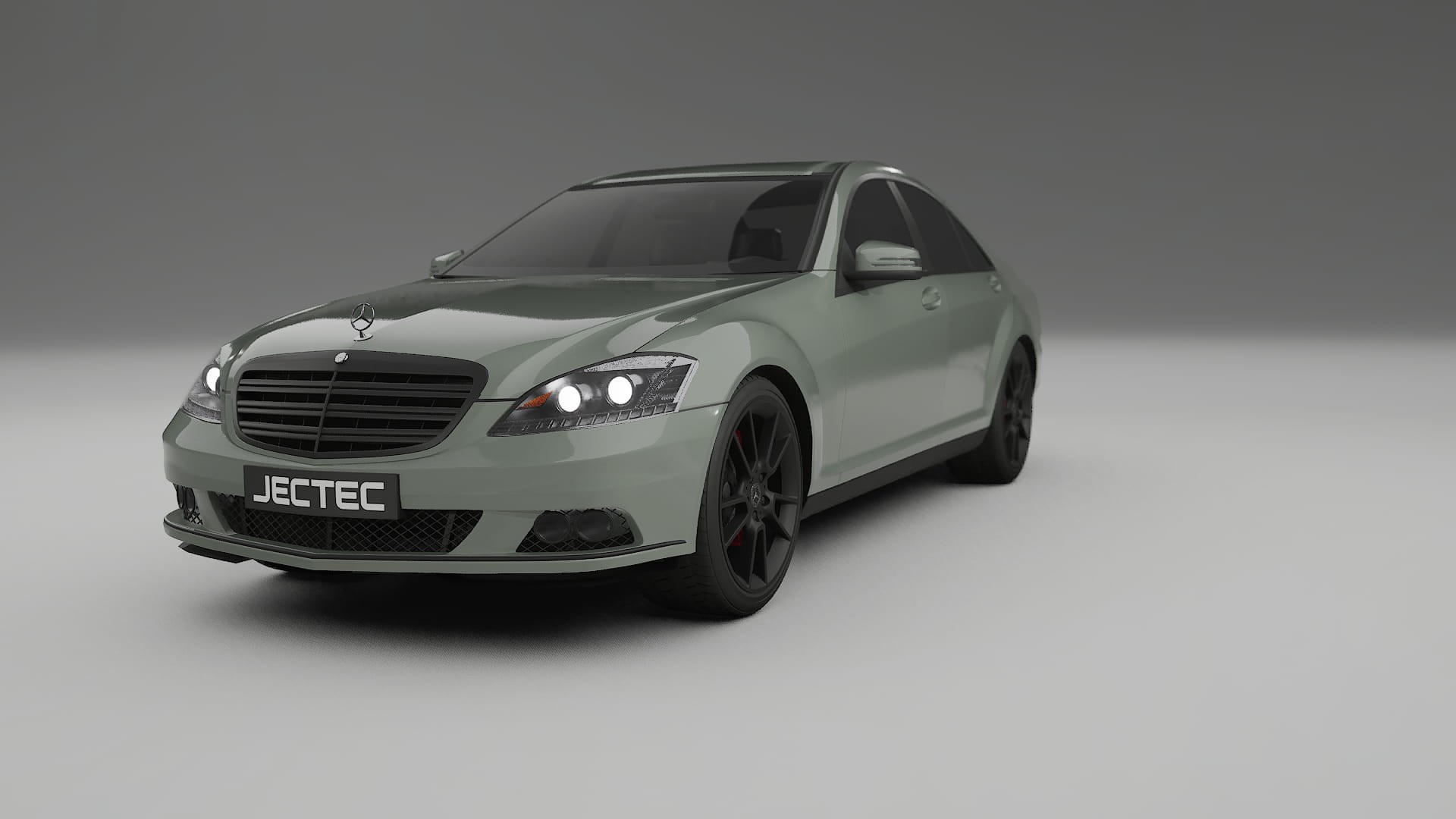 Mercedes S class W221 facelift LCI TPU Lakbeschermingsfolie | SLATE Kleurveranderende PPF – Volledig Voorgesneden Kit