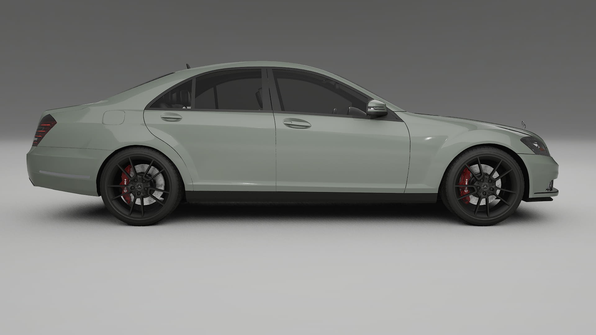 Mercedes S class W221 facelift LCI TPU Lakbeschermingsfolie | SLATE Kleurveranderende PPF – Volledig Voorgesneden Kit