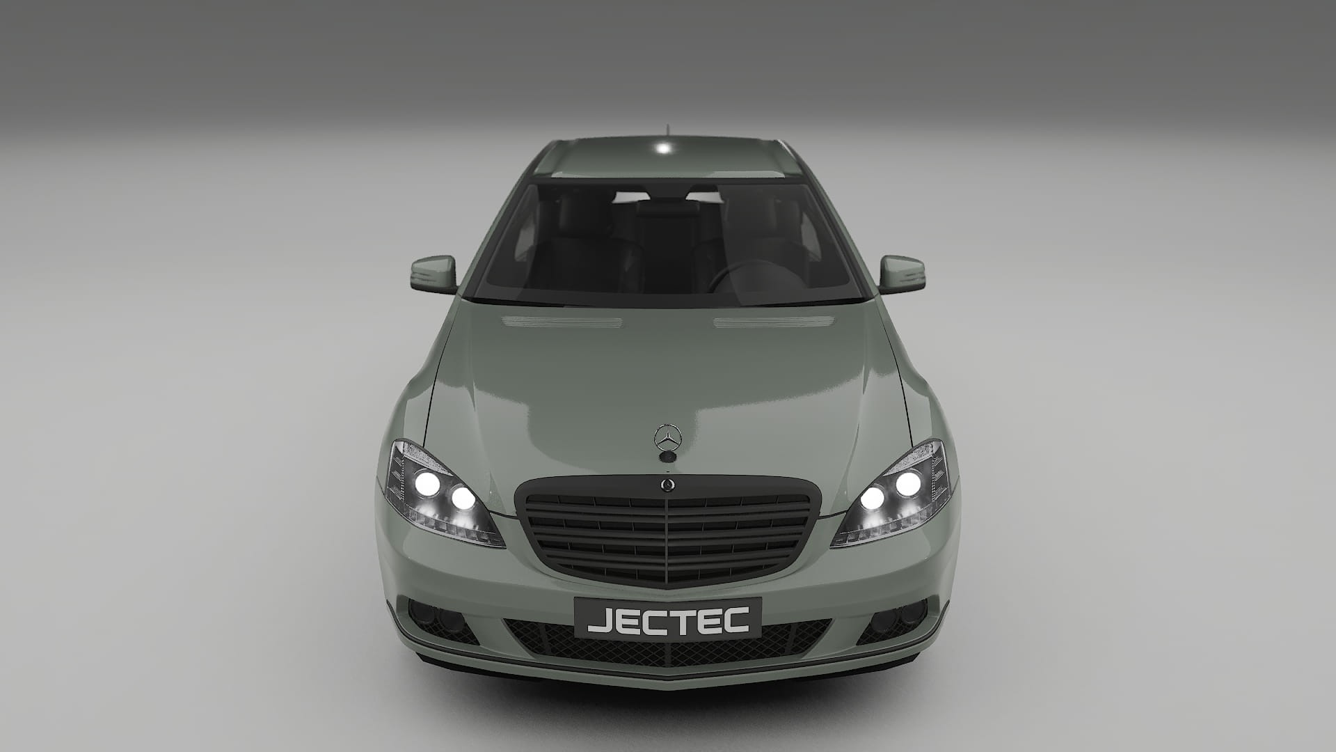 Mercedes S class W221 facelift LCI TPU Lakbeschermingsfolie | SLATE Kleurveranderende PPF – Volledig Voorgesneden Kit