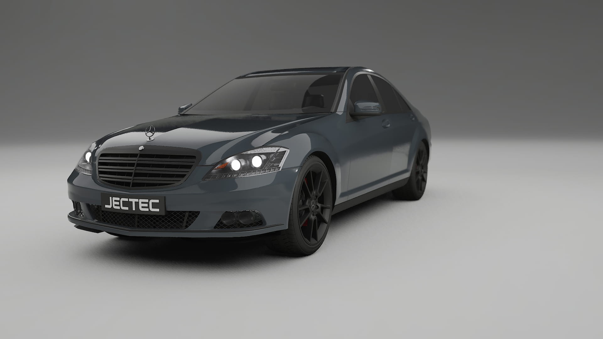 Mercedes S class W221 facelift LCI TPU Lakbeschermingsfolie | GRANITE Kleurveranderende PPF – Volledig Voorgesneden Kit