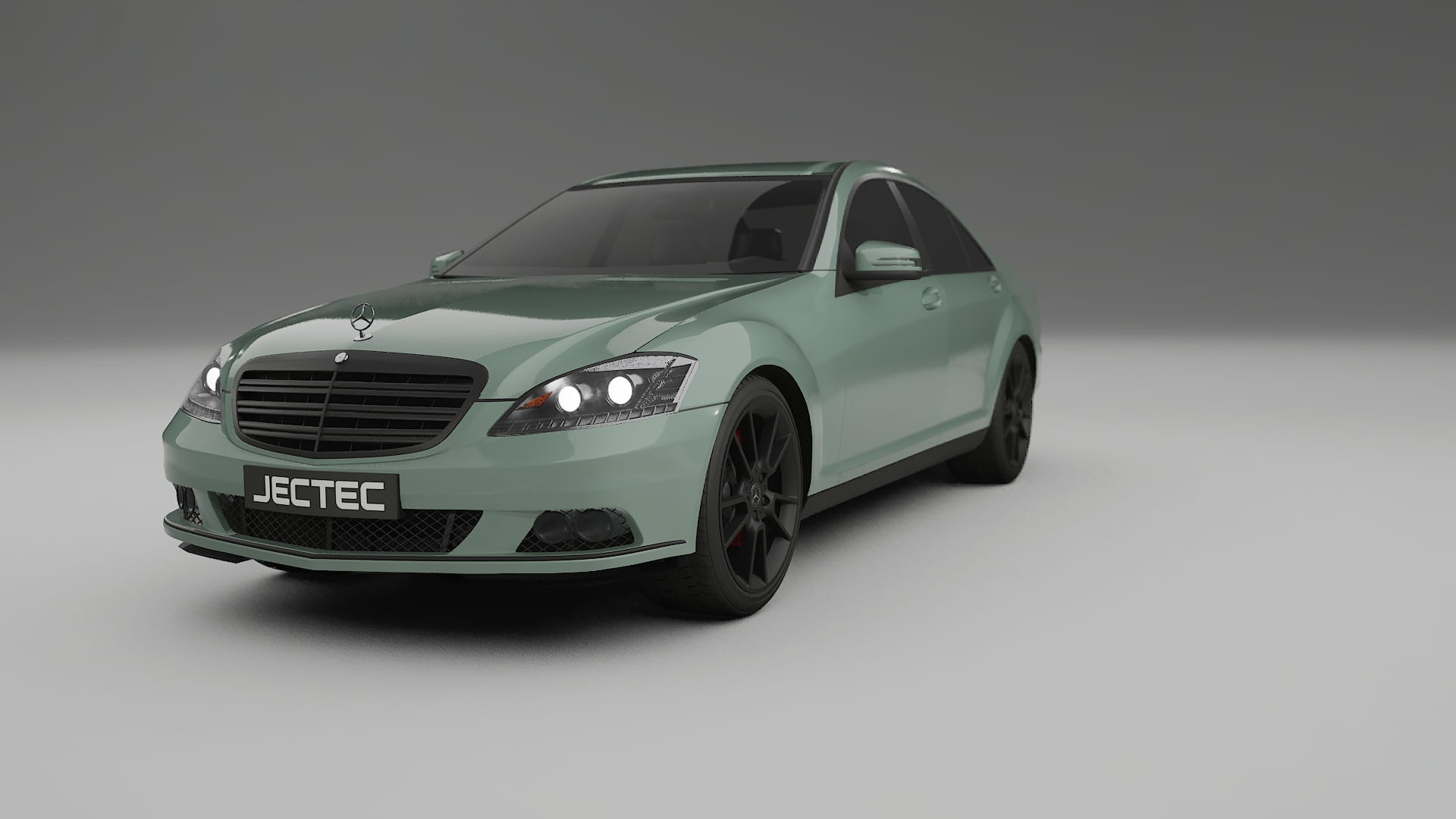 Mercedes S class W221 facelift LCI TPU Lakbeschermingsfolie | CINDER Kleurveranderende PPF – Volledig Voorgesneden Kit