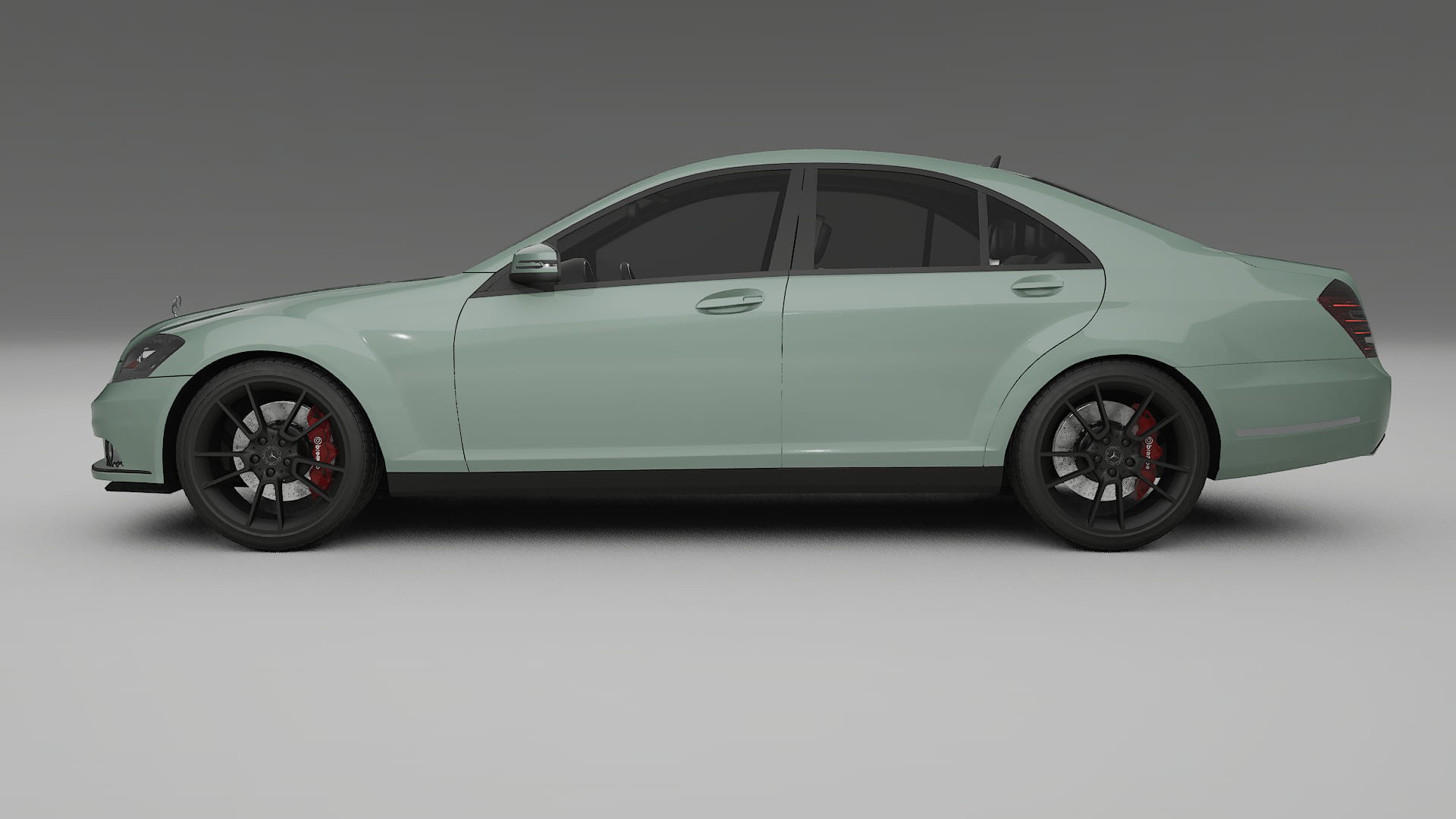 Mercedes S class W221 facelift LCI TPU Lakbeschermingsfolie | CINDER Kleurveranderende PPF – Volledig Voorgesneden Kit
