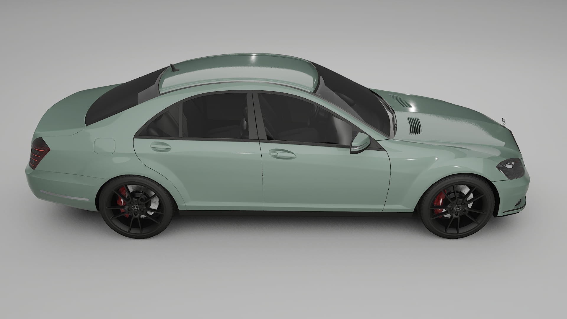 Mercedes S class W221 facelift LCI TPU Lakbeschermingsfolie | CINDER Kleurveranderende PPF – Volledig Voorgesneden Kit