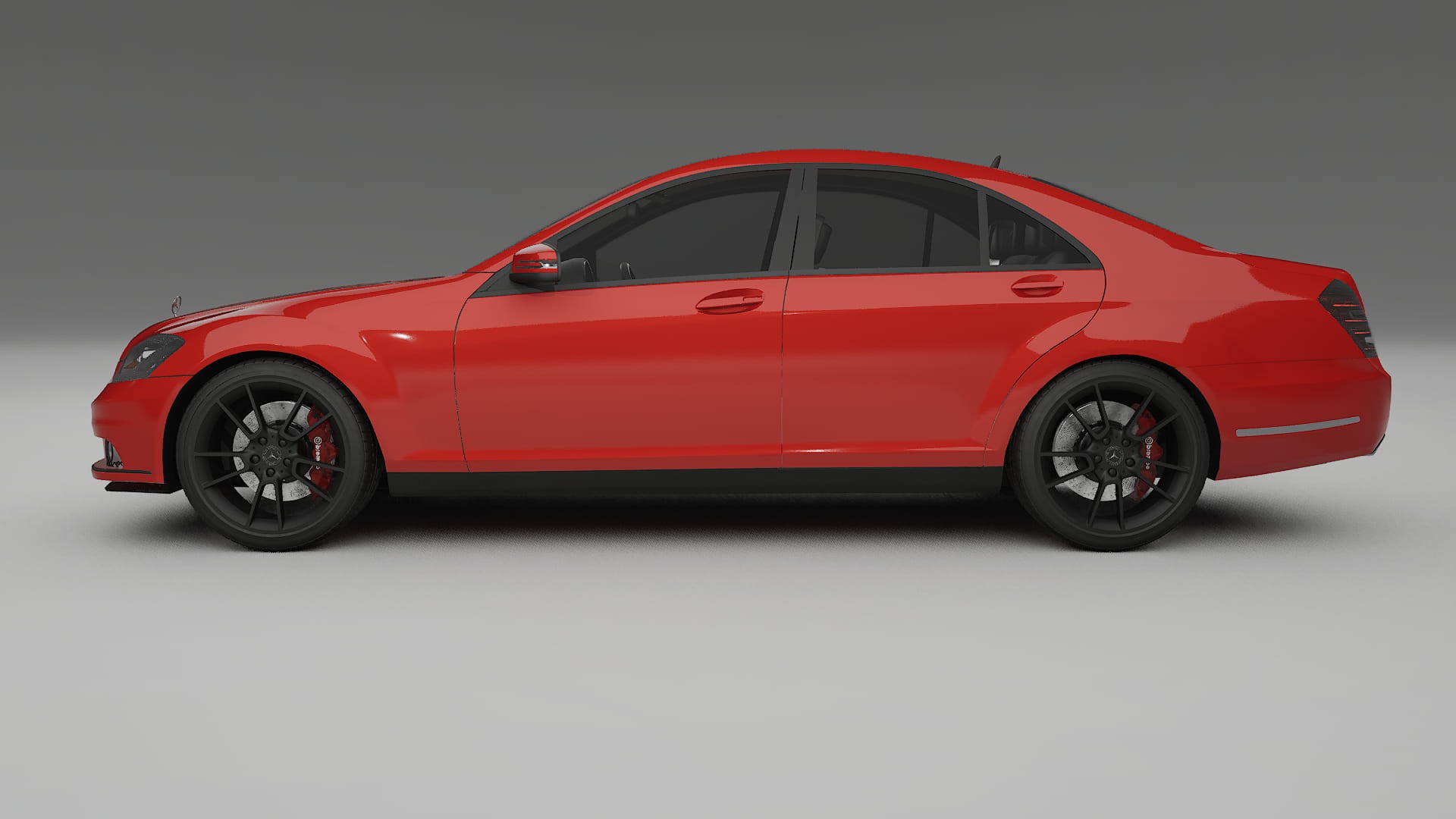 Mercedes S class W221 facelift LCI TPU Lakbeschermingsfolie | BLAZE Kleurveranderende PPF – Volledig Voorgesneden Kit