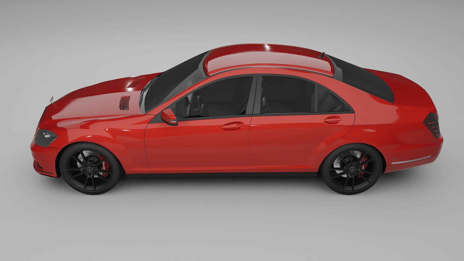 Mercedes S class W221 facelift LCI TPU Lakbeschermingsfolie | BLAZE Kleurveranderende PPF – Volledig Voorgesneden Kit