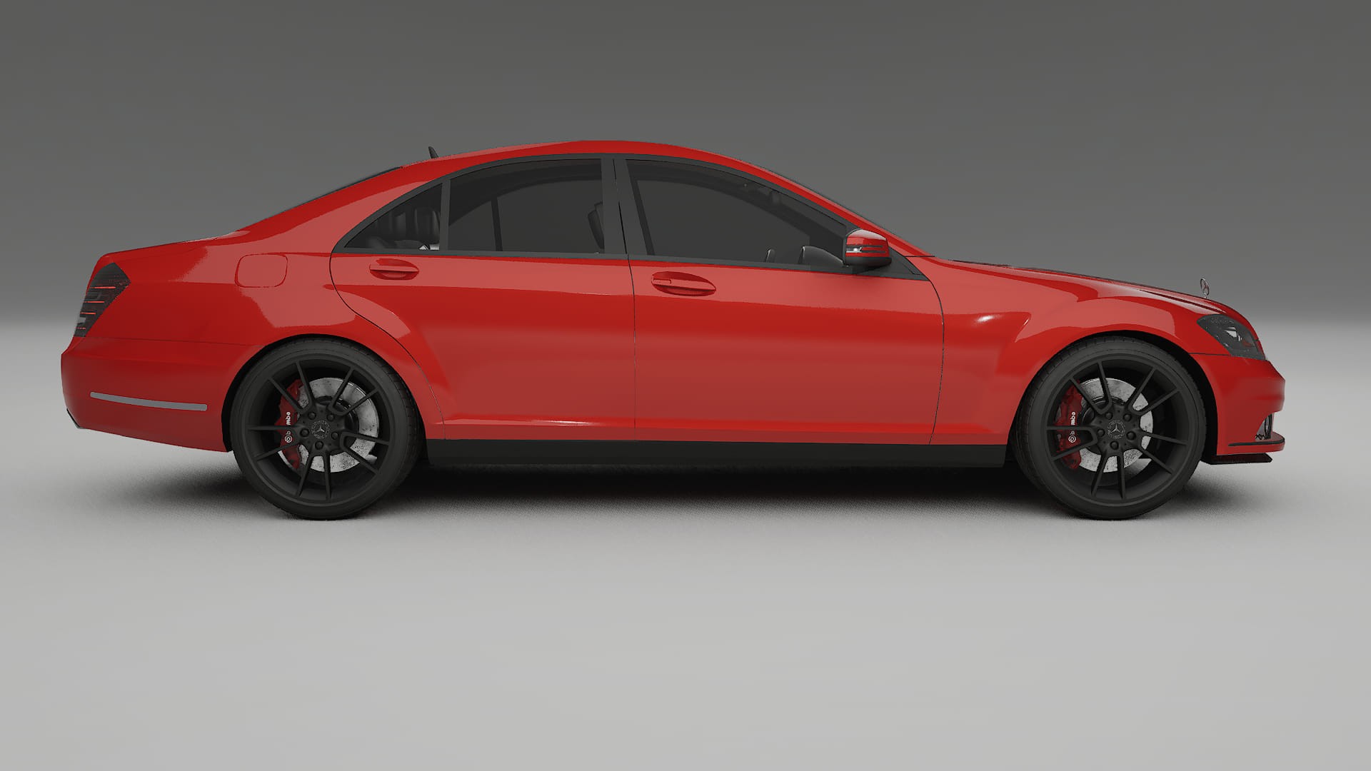 Mercedes S class W221 facelift LCI TPU Lakbeschermingsfolie | BLAZE Kleurveranderende PPF – Volledig Voorgesneden Kit