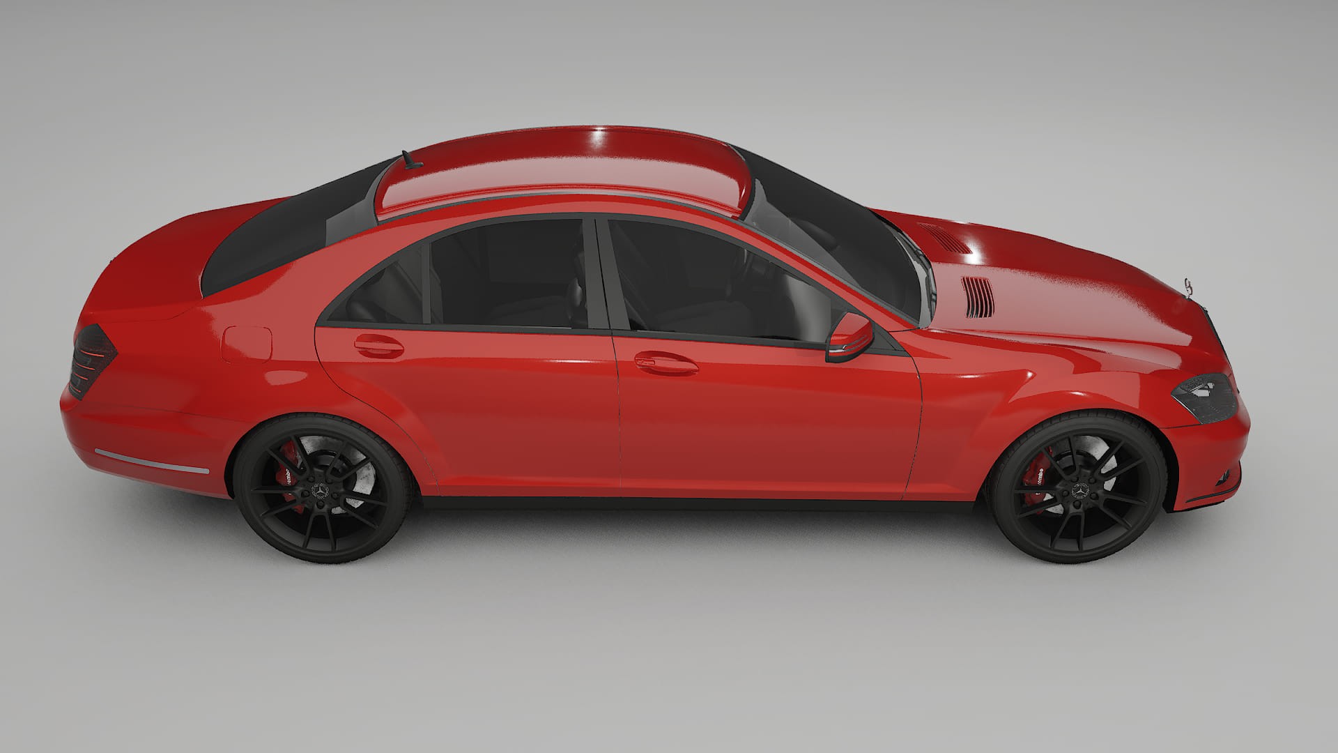 Mercedes S class W221 facelift LCI TPU Lakbeschermingsfolie | BLAZE Kleurveranderende PPF – Volledig Voorgesneden Kit