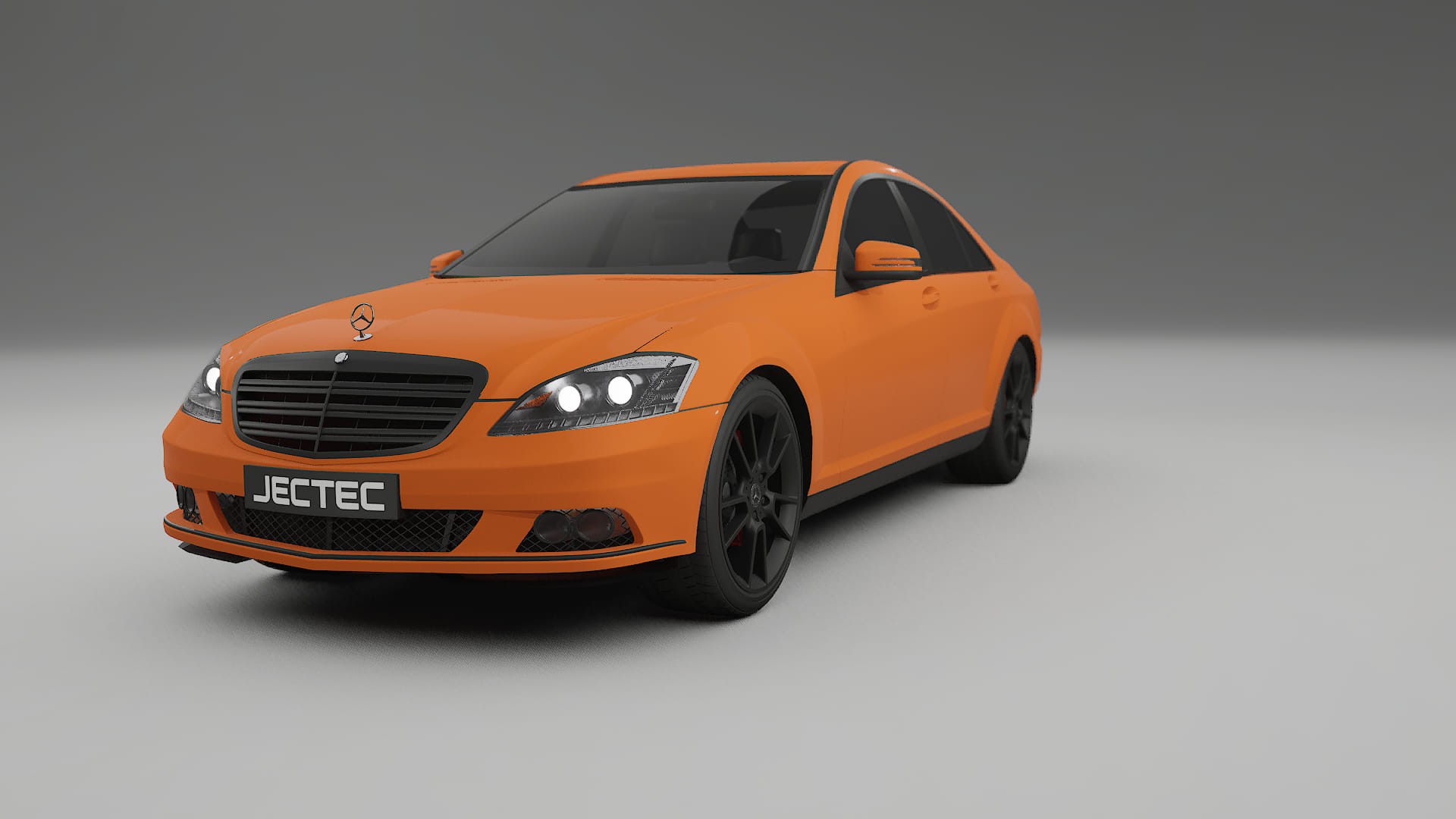 Mercedes S class W221 facelift LCI TPU Lakbeschermingsfolie | ROCKET Kleurveranderende PPF – Volledig Voorgesneden Kit