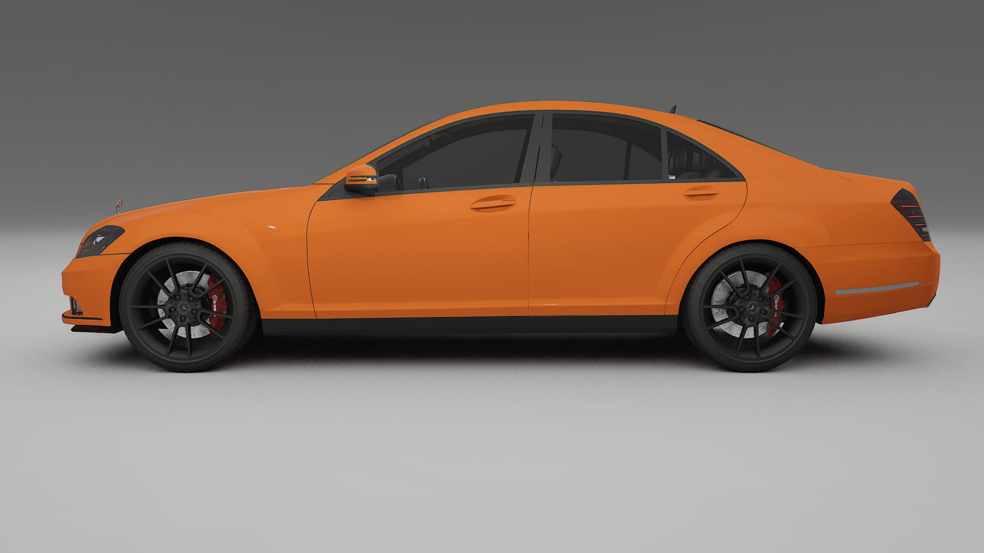 Mercedes S class W221 facelift LCI TPU Lakbeschermingsfolie | ROCKET Kleurveranderende PPF – Volledig Voorgesneden Kit