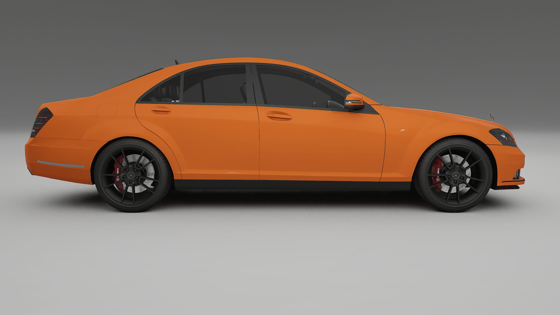 Mercedes S class W221 facelift LCI TPU Lakbeschermingsfolie | ROCKET Kleurveranderende PPF – Volledig Voorgesneden Kit