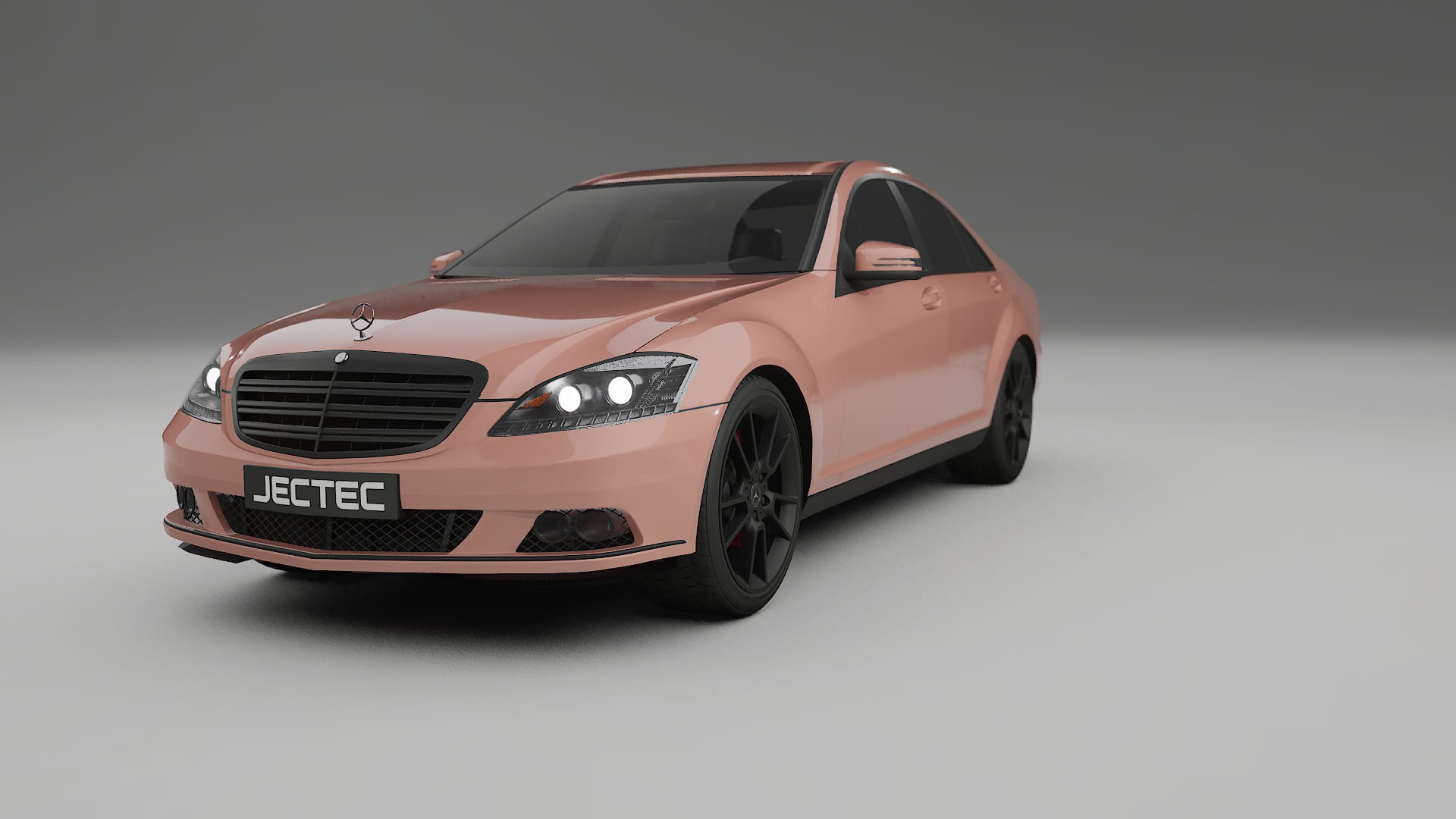 Mercedes S class W221 facelift LCI TPU Lakbeschermingsfolie | BLUSH Kleurveranderende PPF – Volledig Voorgesneden Kit