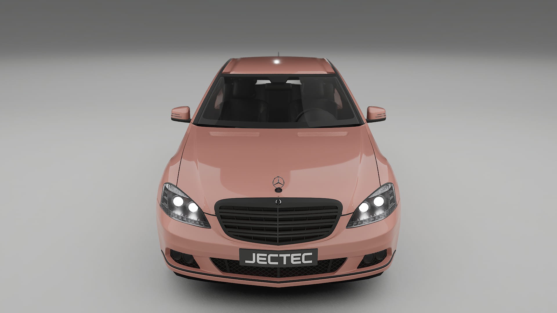 Mercedes S class W221 facelift LCI TPU Lakbeschermingsfolie | BLUSH Kleurveranderende PPF – Volledig Voorgesneden Kit