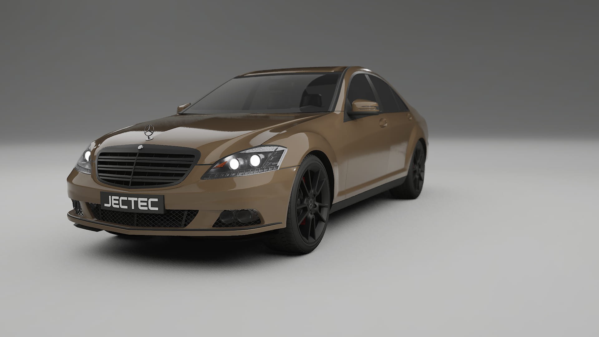 Mercedes S class W221 facelift LCI TPU Lakbeschermingsfolie | SAHARA Kleurveranderende PPF – Volledig Voorgesneden Kit