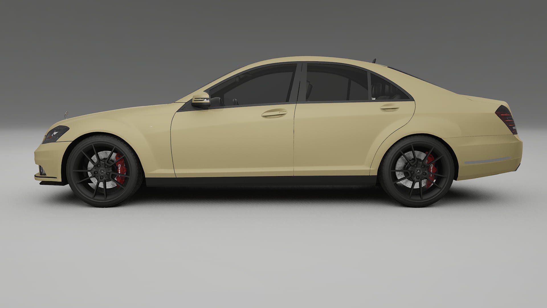 Mercedes S class W221 facelift LCI TPU Lakbeschermingsfolie | SAND Kleurveranderende PPF – Volledig Voorgesneden Kit