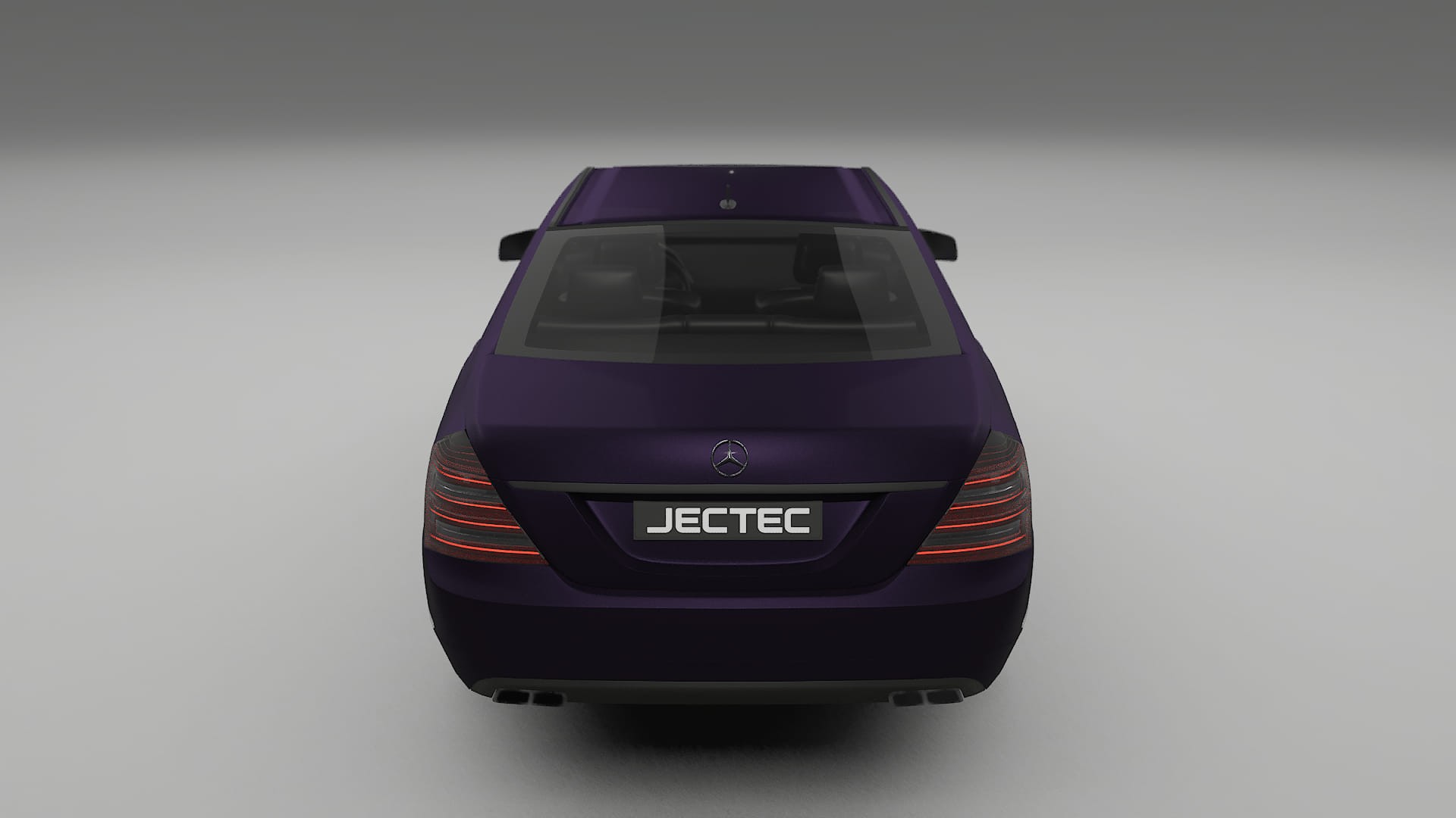 Mercedes S class W221 facelift LCI TPU Lakbeschermingsfolie | VIOLET Kleurveranderende PPF – Volledig Voorgesneden Kit