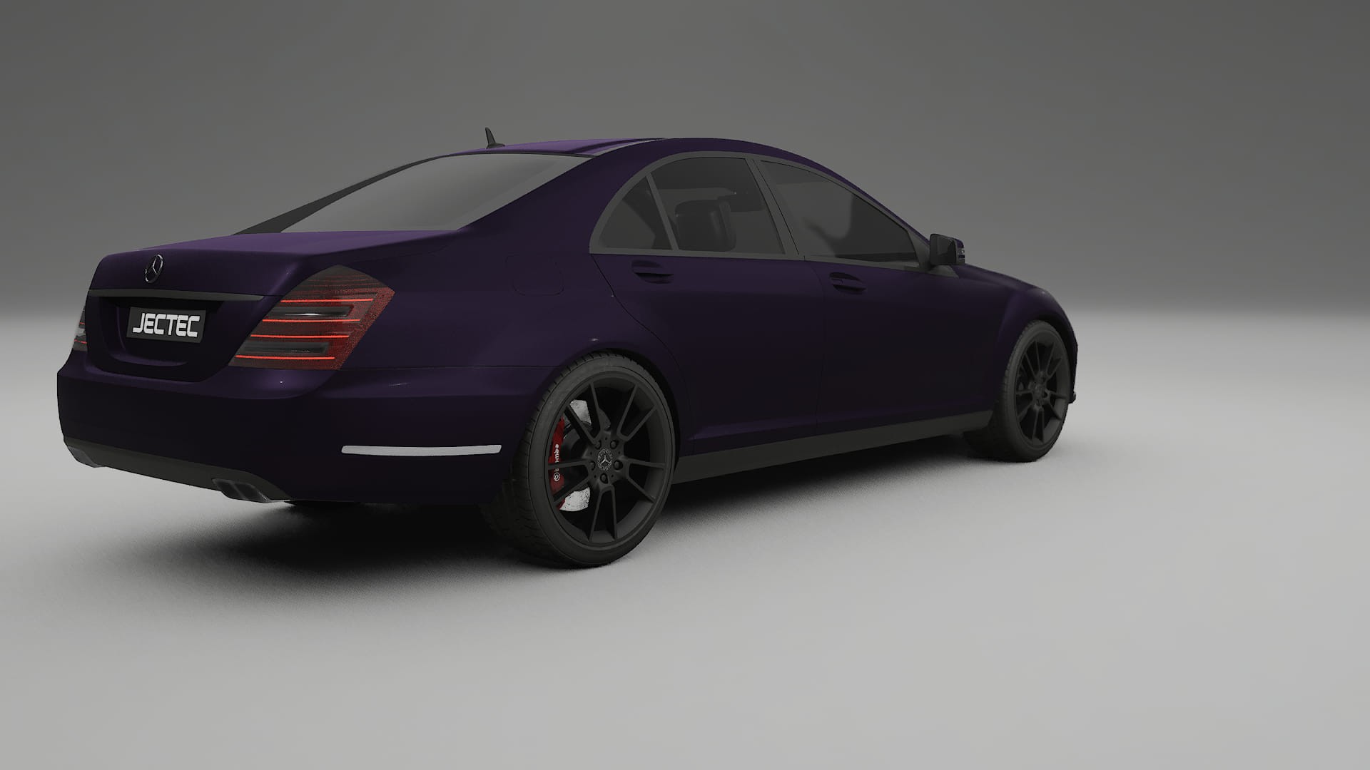Mercedes S class W221 facelift LCI TPU Lakbeschermingsfolie | VIOLET Kleurveranderende PPF – Volledig Voorgesneden Kit