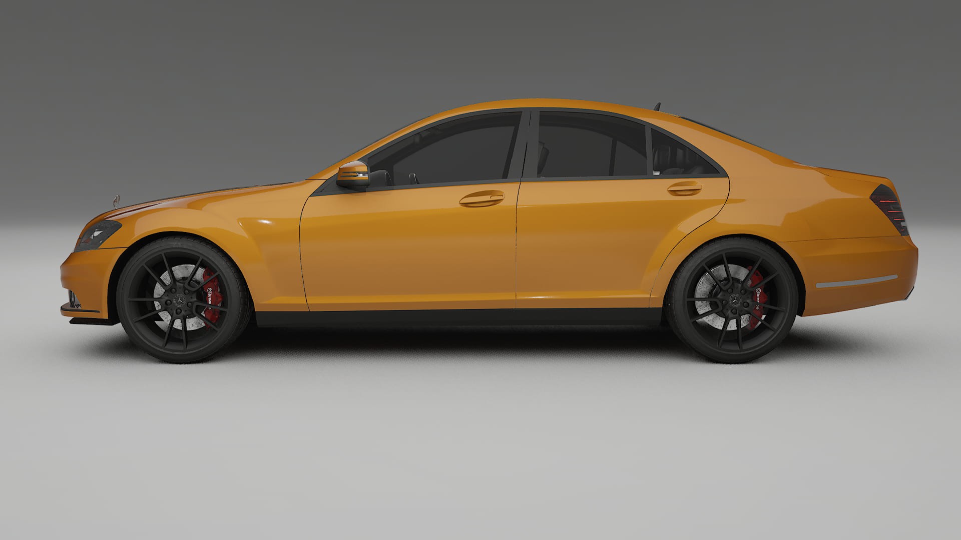 Mercedes S class W221 facelift LCI TPU Lakbeschermingsfolie | DAISY Kleurveranderende PPF – Volledig Voorgesneden Kit