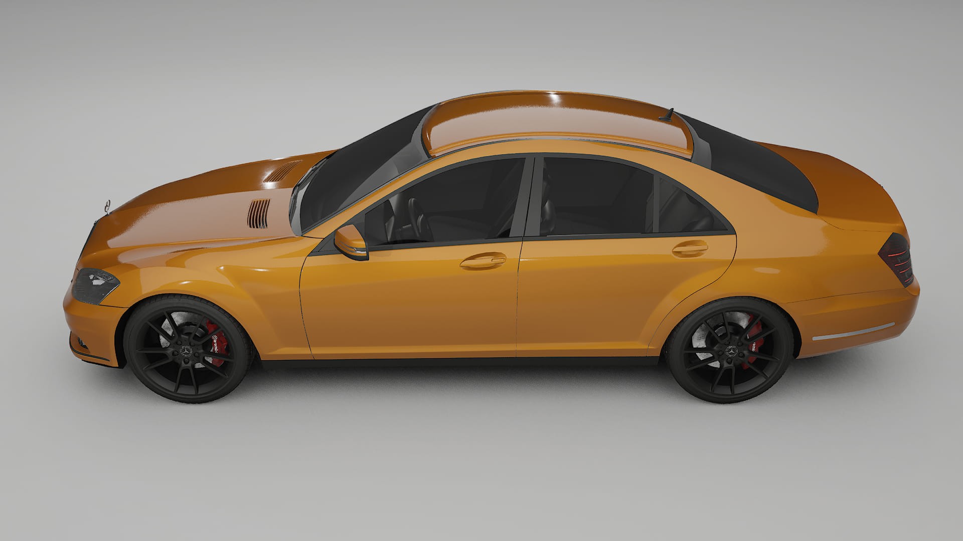 Mercedes S class W221 facelift LCI TPU Lakbeschermingsfolie | DAISY Kleurveranderende PPF – Volledig Voorgesneden Kit