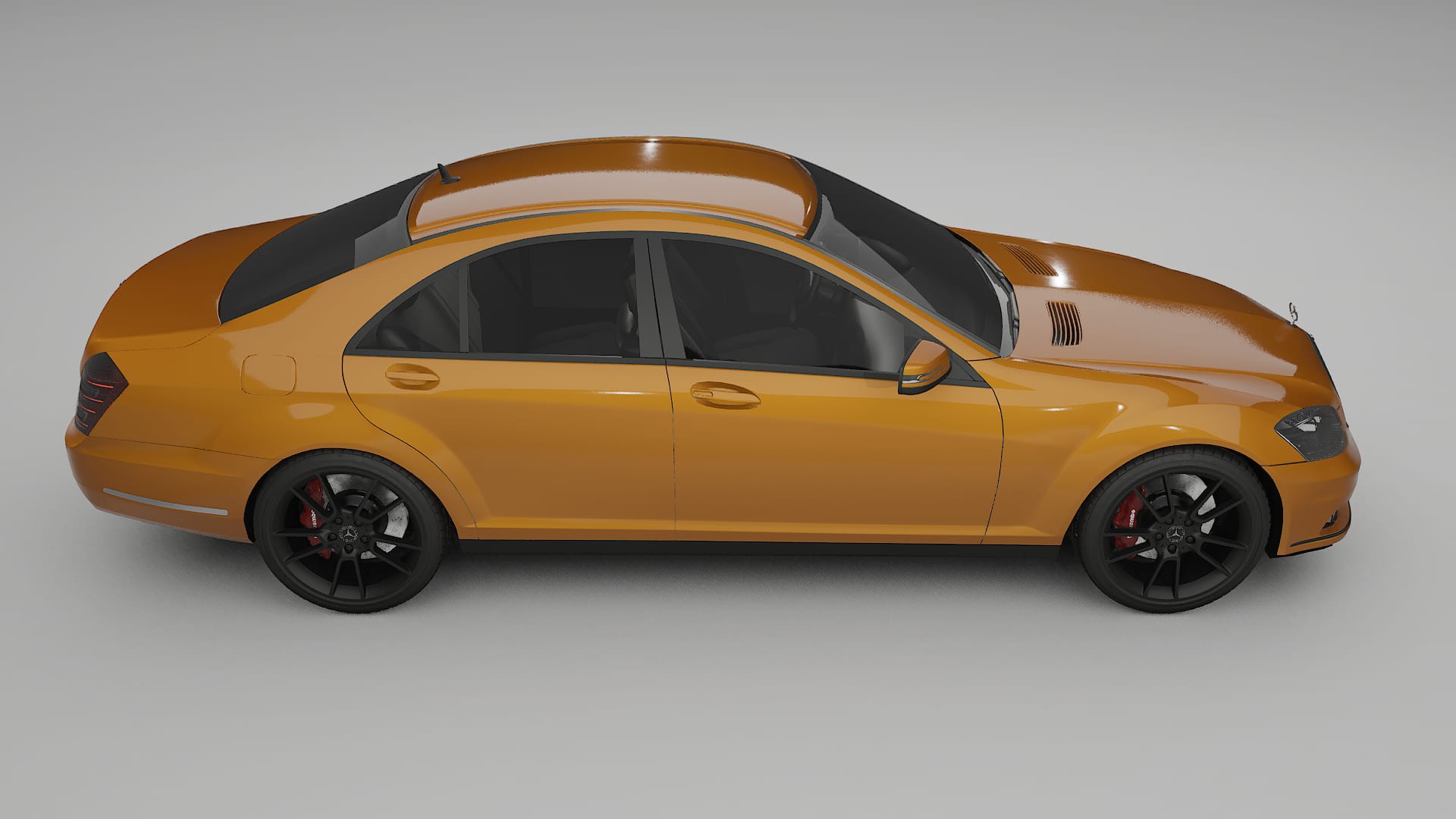 Mercedes S class W221 facelift LCI TPU Lakbeschermingsfolie | DAISY Kleurveranderende PPF – Volledig Voorgesneden Kit