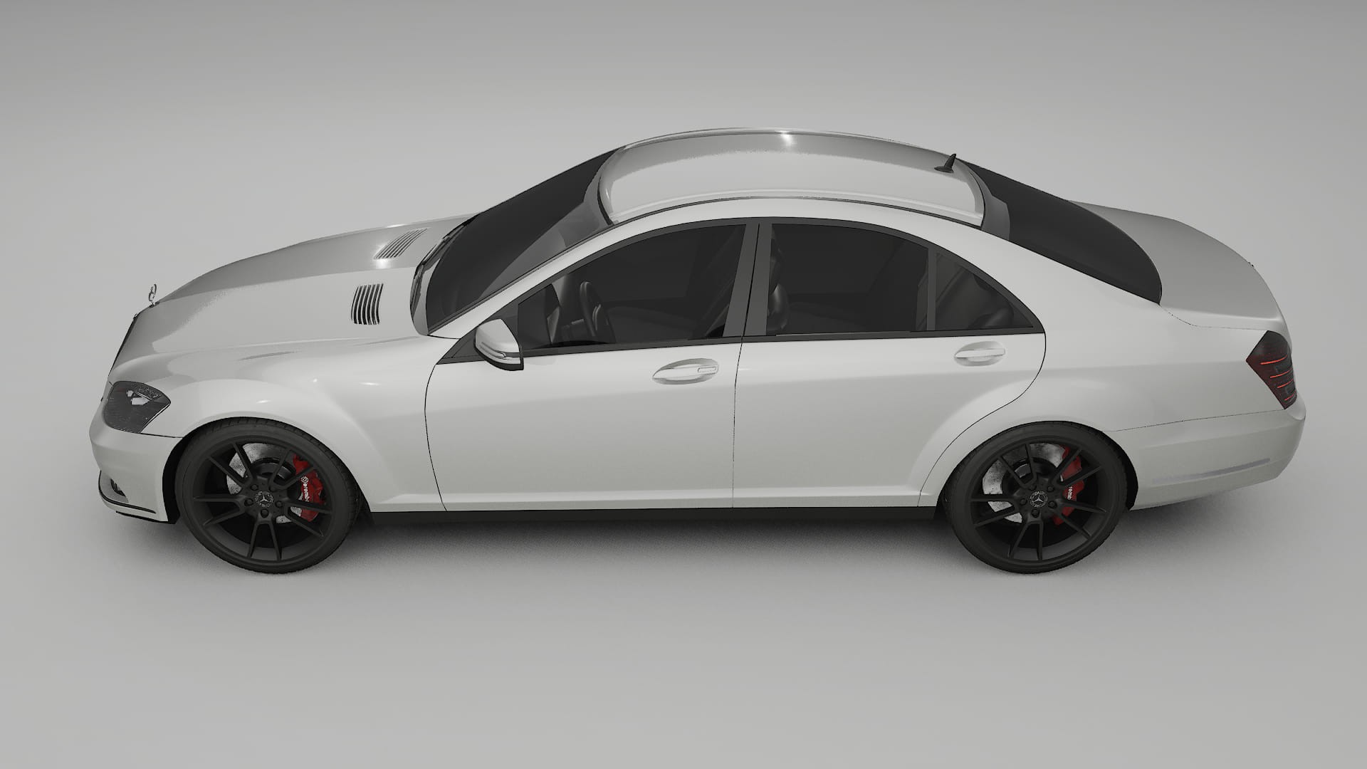 Mercedes S class W221 facelift LCI TPU Lakbeschermingsfolie | PEARL Kleurveranderende PPF – Volledig Voorgesneden Kit