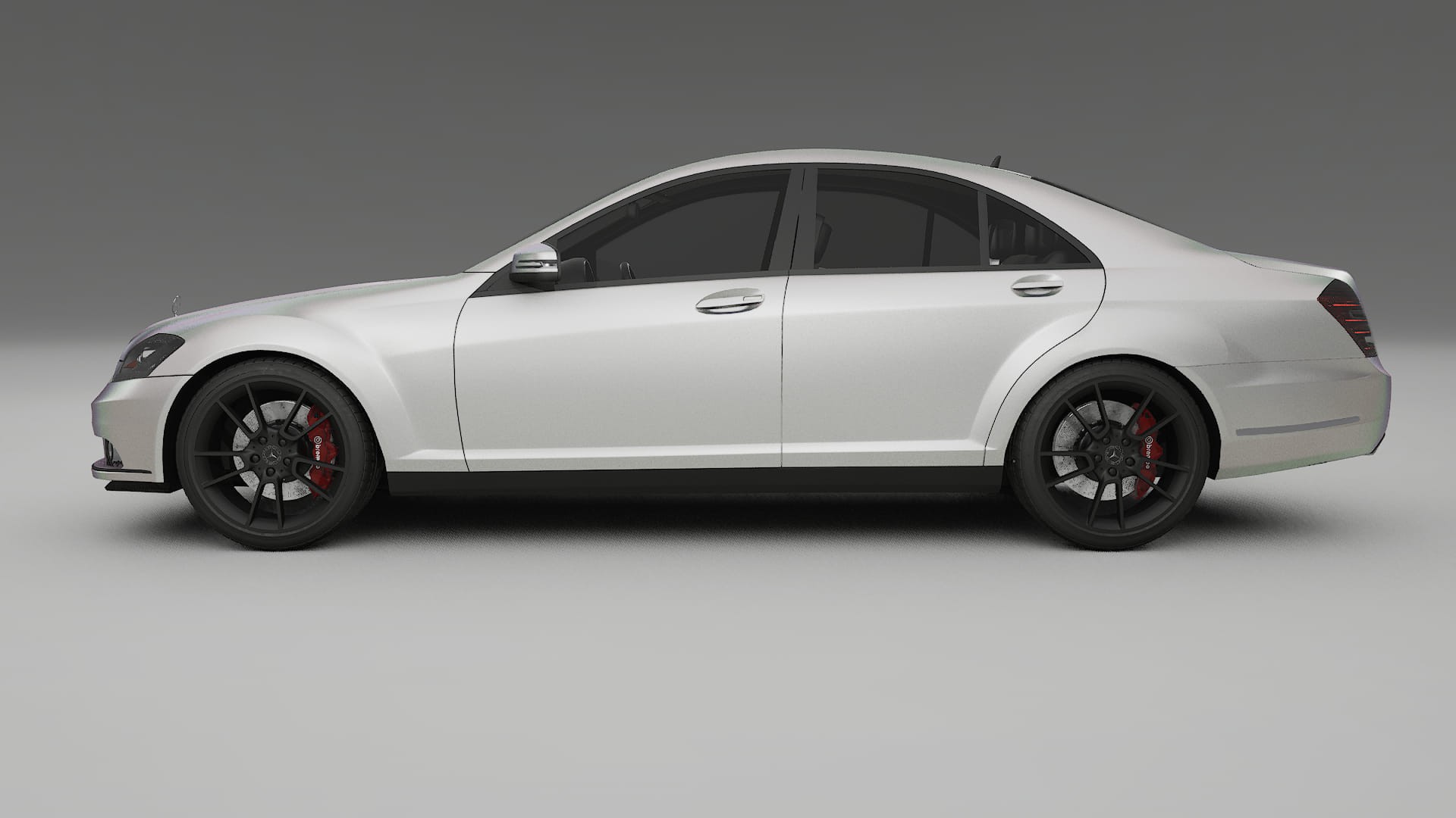 Mercedes S class W221 facelift LCI TPU Lakbeschermingsfolie | NEBULA Kleurveranderende PPF – Volledig Voorgesneden Kit