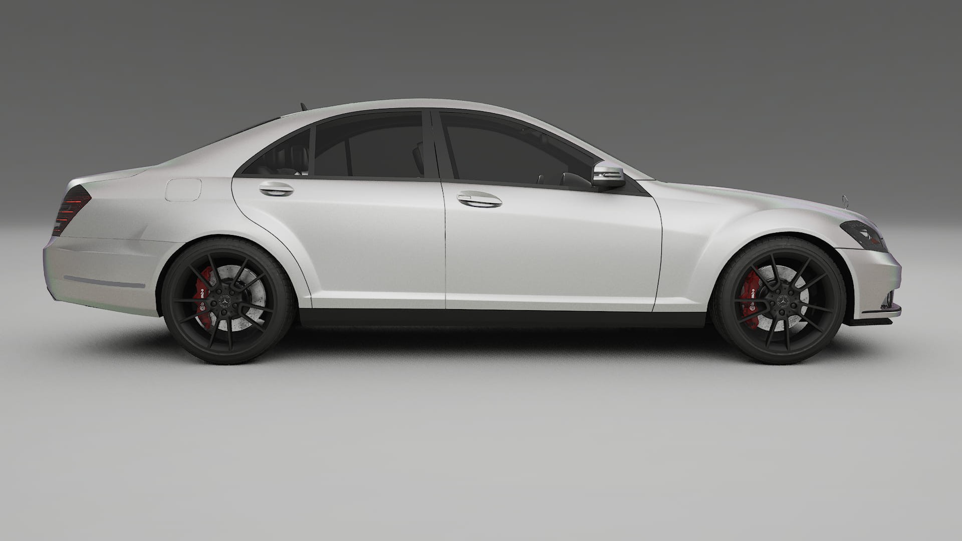 Mercedes S class W221 facelift LCI TPU Lakbeschermingsfolie | NEBULA Kleurveranderende PPF – Volledig Voorgesneden Kit