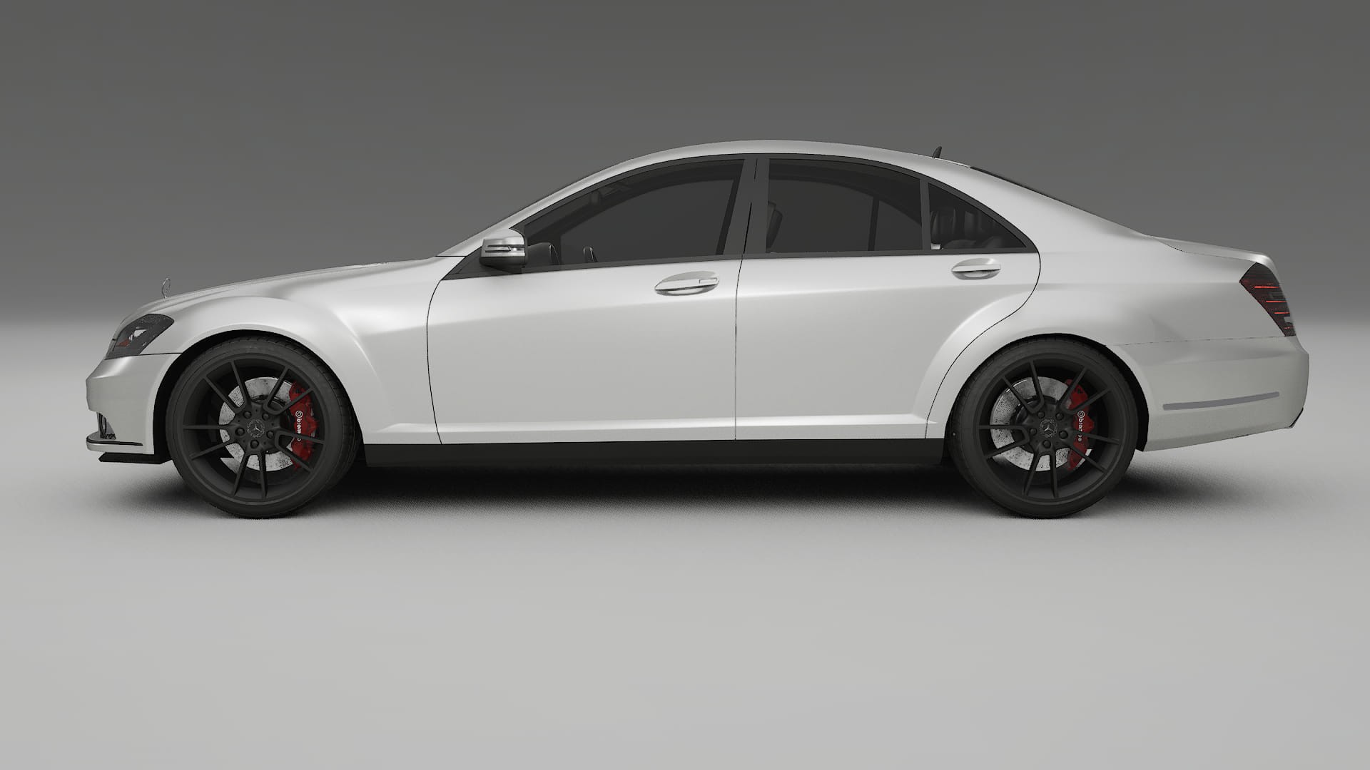 Mercedes S class W221 facelift LCI TPU Lakbeschermingsfolie | OPAL Kleurveranderende PPF – Volledig Voorgesneden Kit