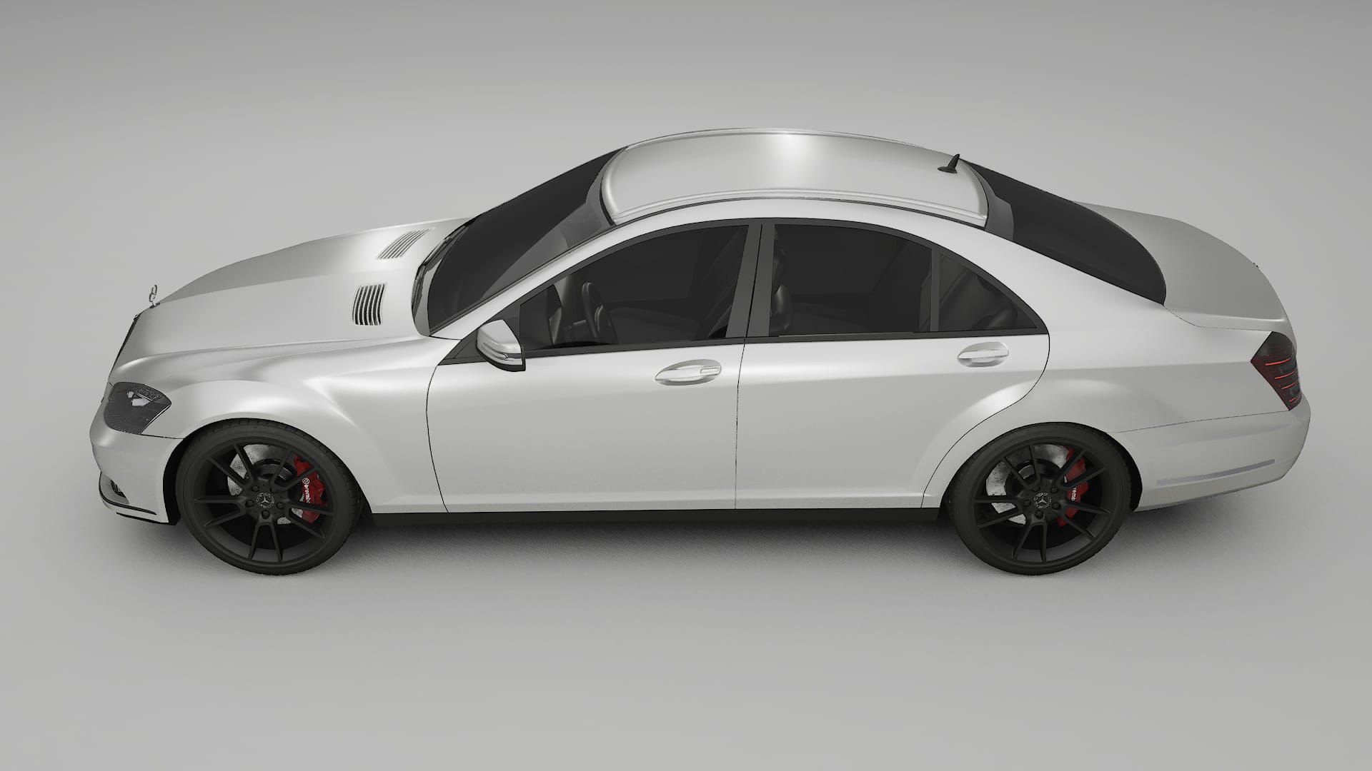 Mercedes S class W221 facelift LCI TPU Lakbeschermingsfolie | OPAL Kleurveranderende PPF – Volledig Voorgesneden Kit