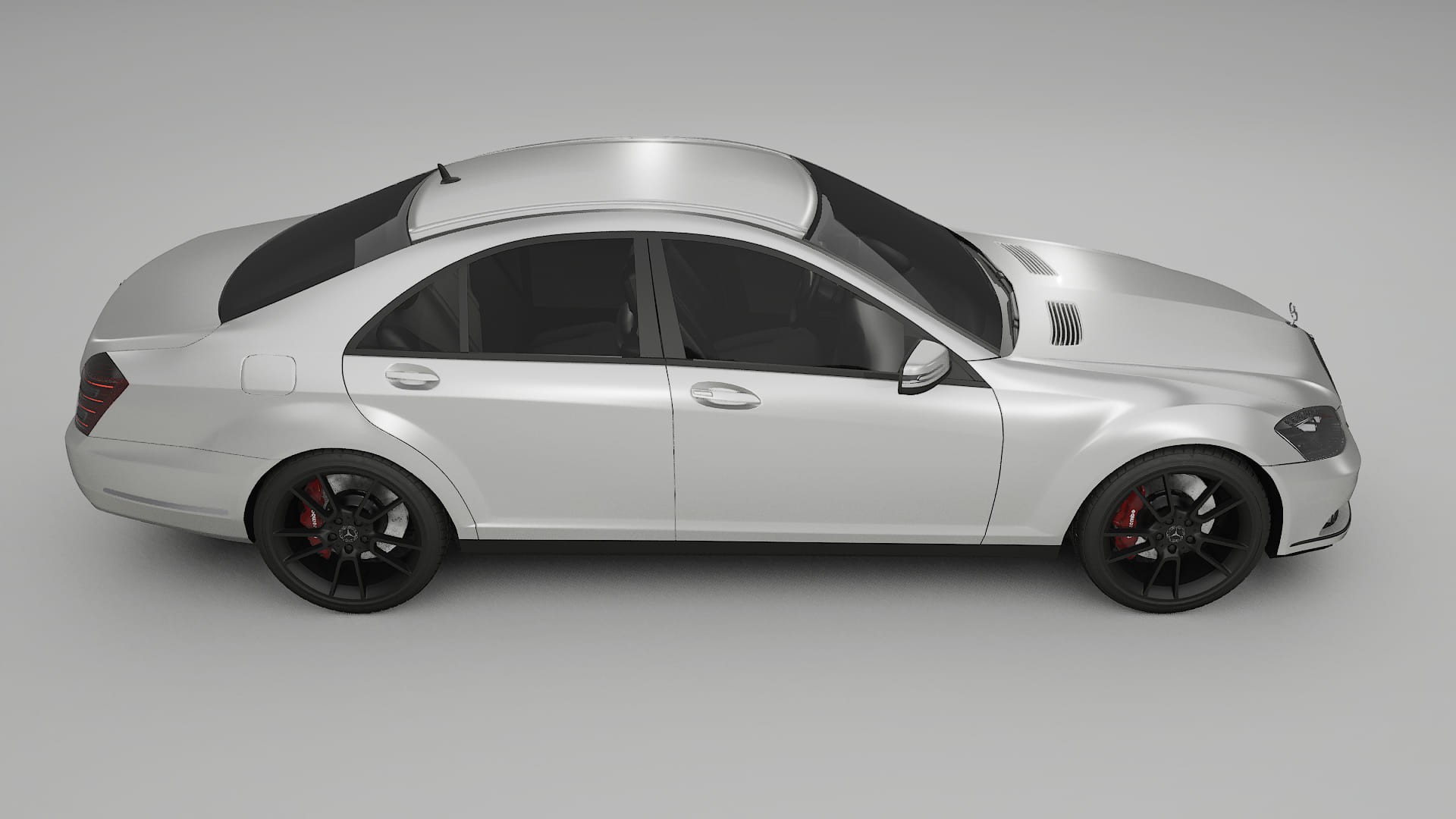 Mercedes S class W221 facelift LCI TPU Lakbeschermingsfolie | OPAL Kleurveranderende PPF – Volledig Voorgesneden Kit