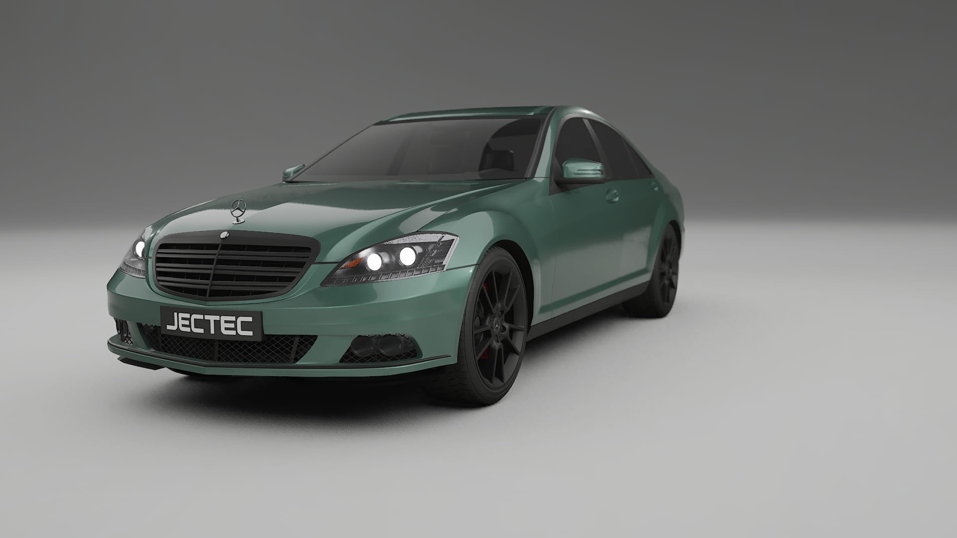 Mercedes S class W221 facelift LCI TPU Lakbeschermingsfolie | EVERGREEN Kleurveranderende PPF – Volledig Voorgesneden Kit