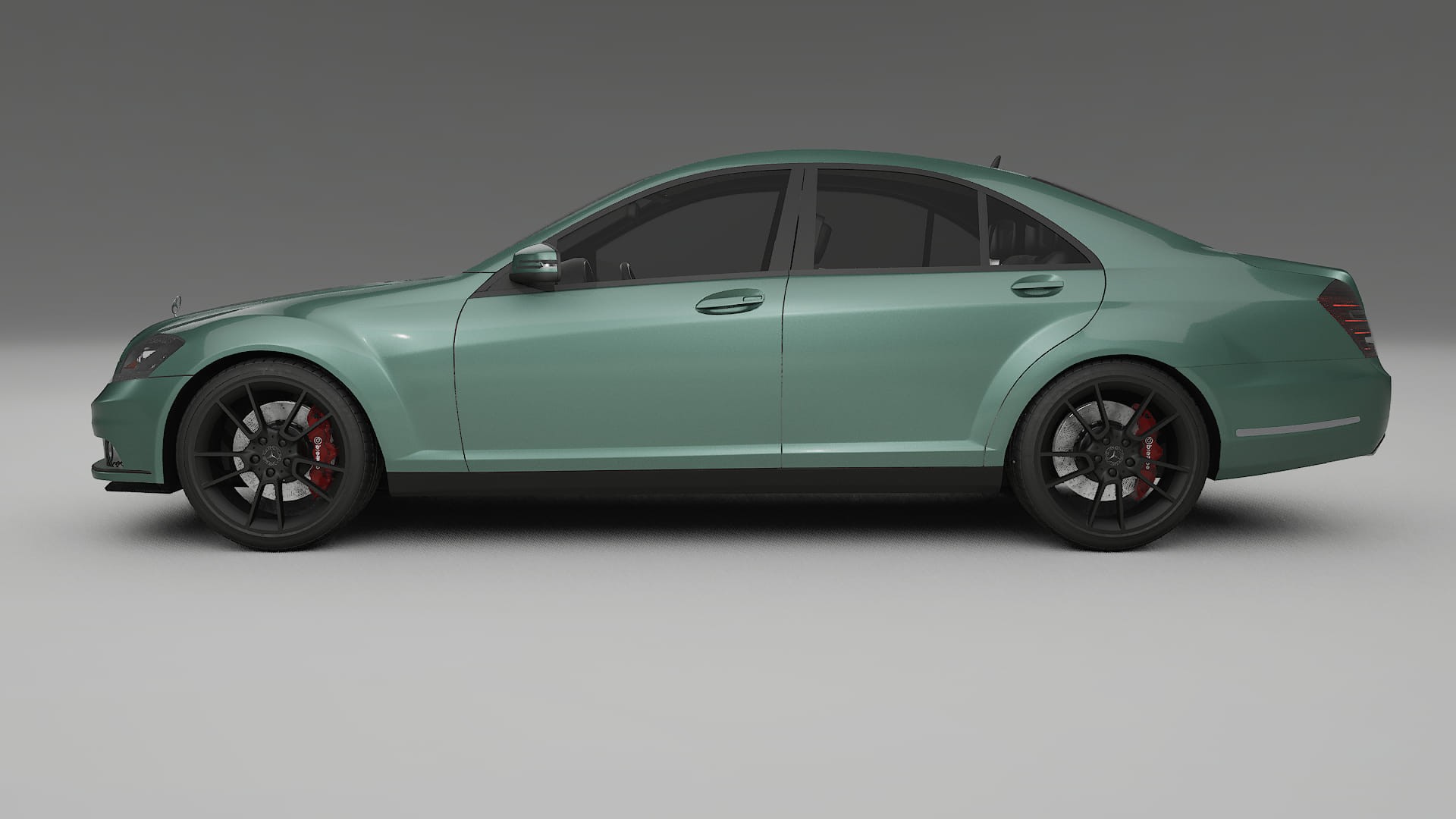 Mercedes S class W221 facelift LCI TPU Lakbeschermingsfolie | EVERGREEN Kleurveranderende PPF – Volledig Voorgesneden Kit
